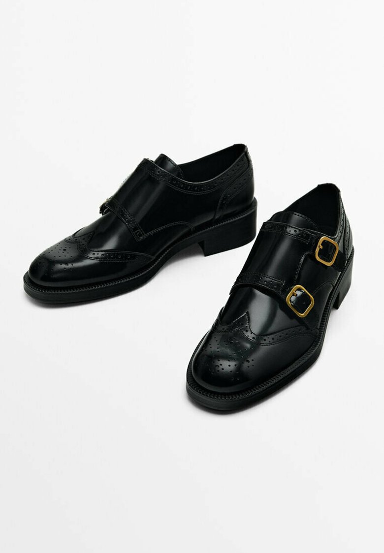 WITH DOUBLE BUCKLE - Slip-ons