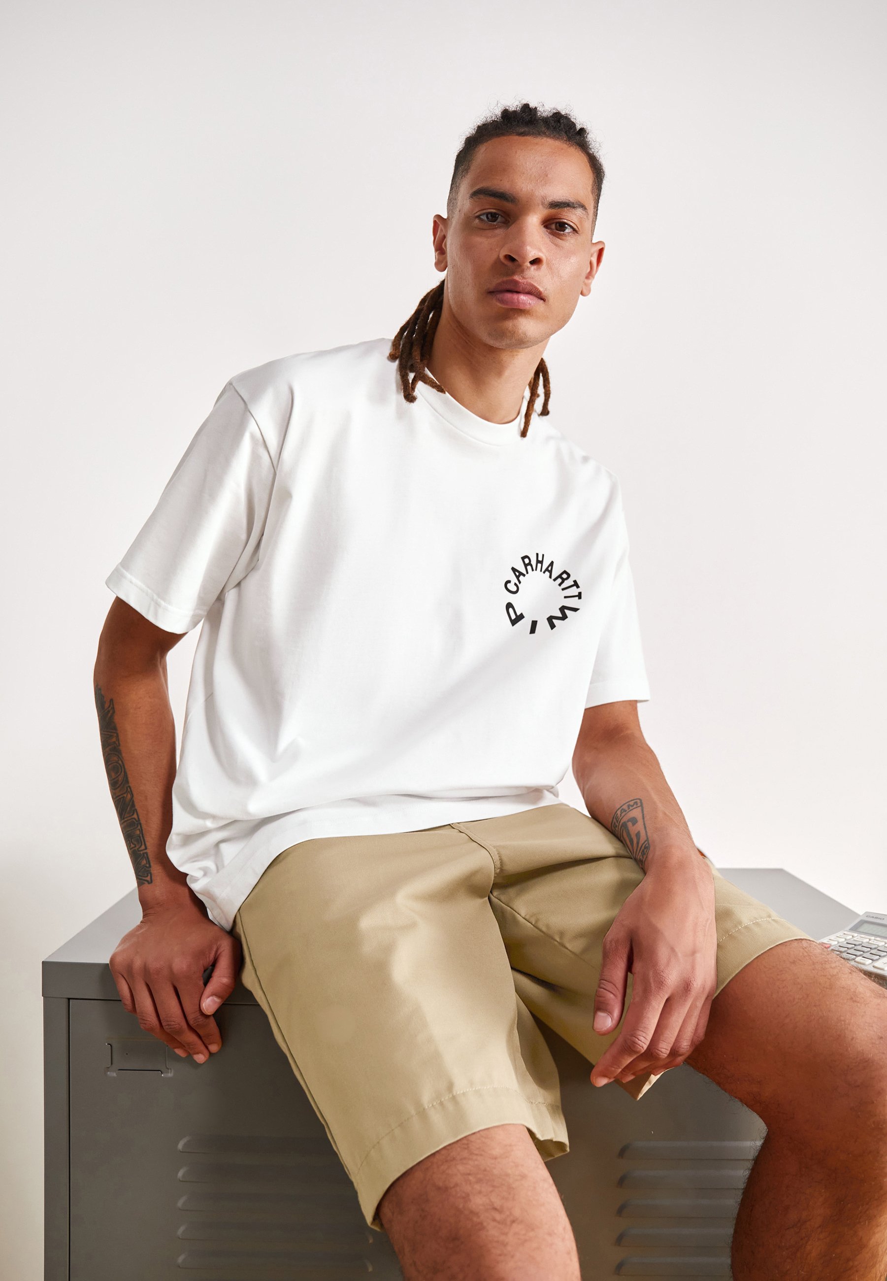 WORK VARSITY- Print T-shirt