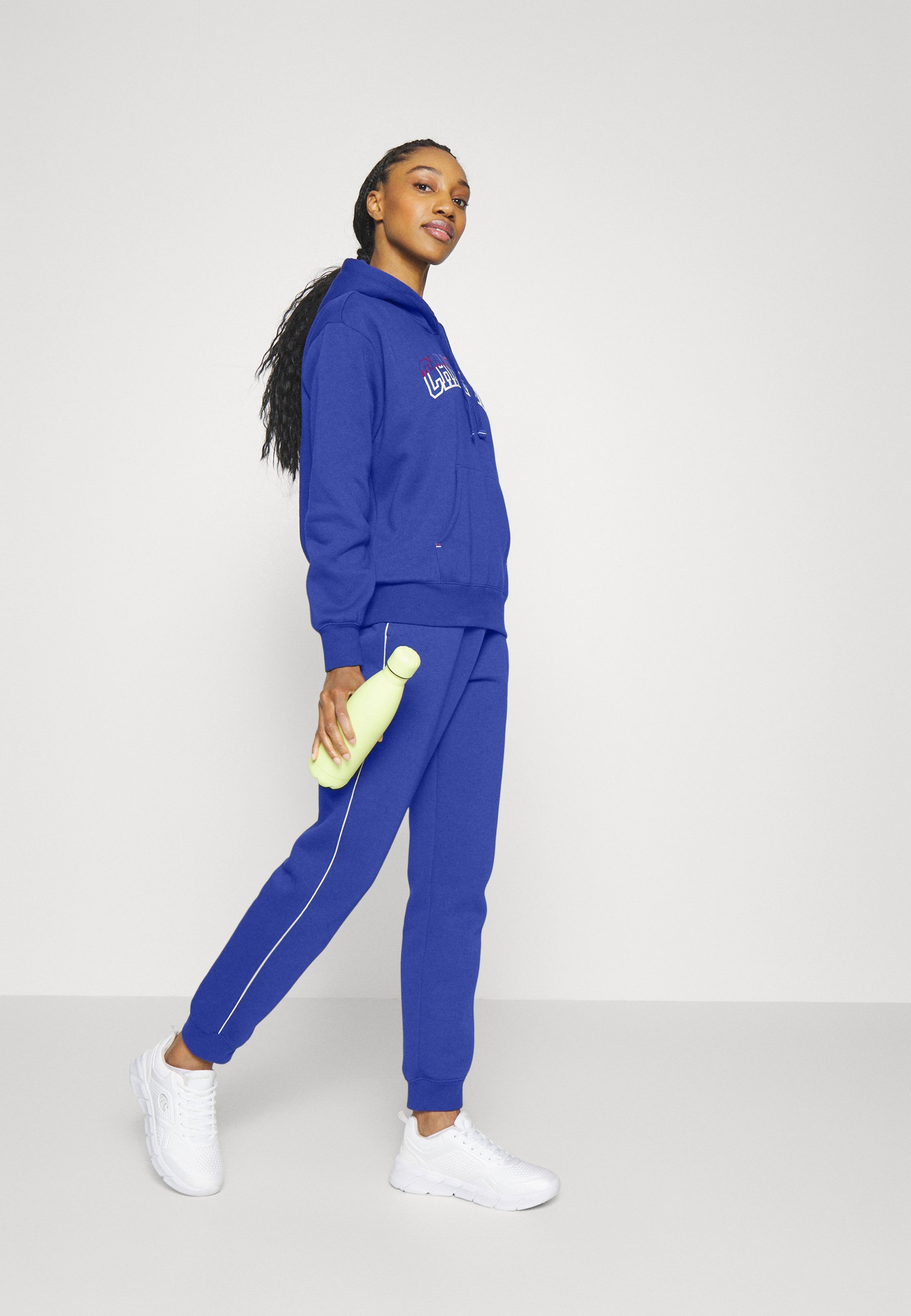 COLOR PUNCH RIB CUFF PANTS - Tracksuit bottoms