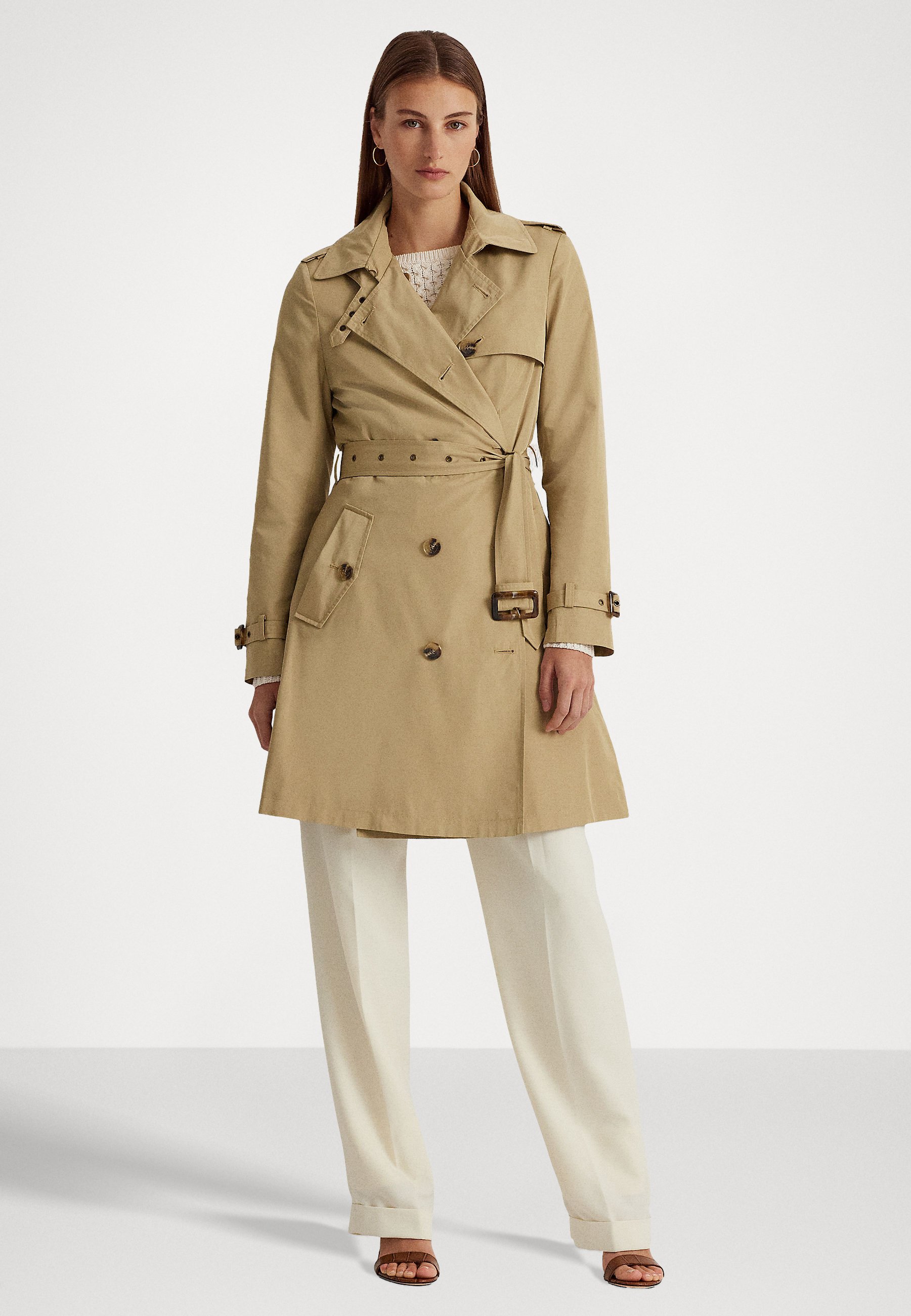 LINED COAT - Trenchcoat