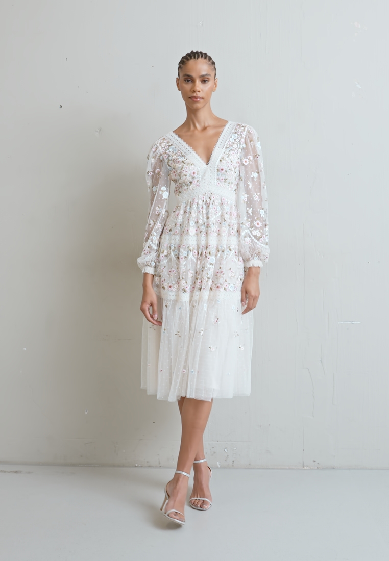 GARLAND RIBBON MIDAXI DRESS - Cocktail dress / Party dress