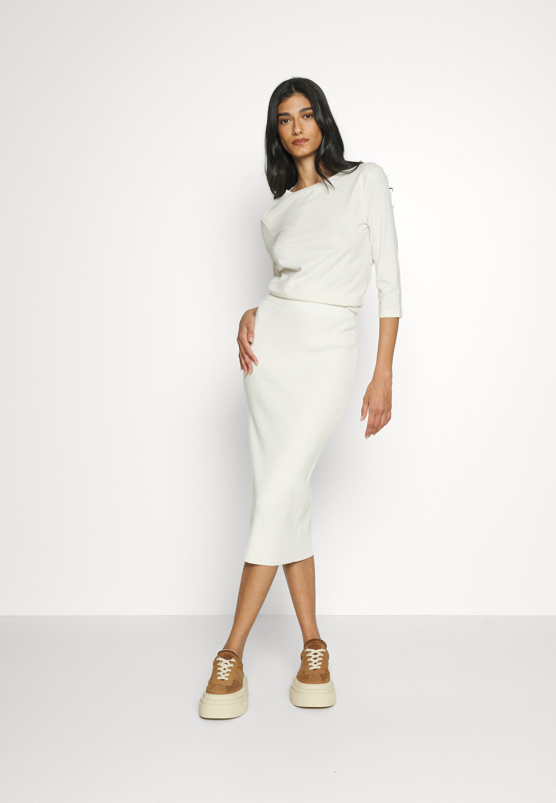 MERINO SKIRT - Pencil skirt