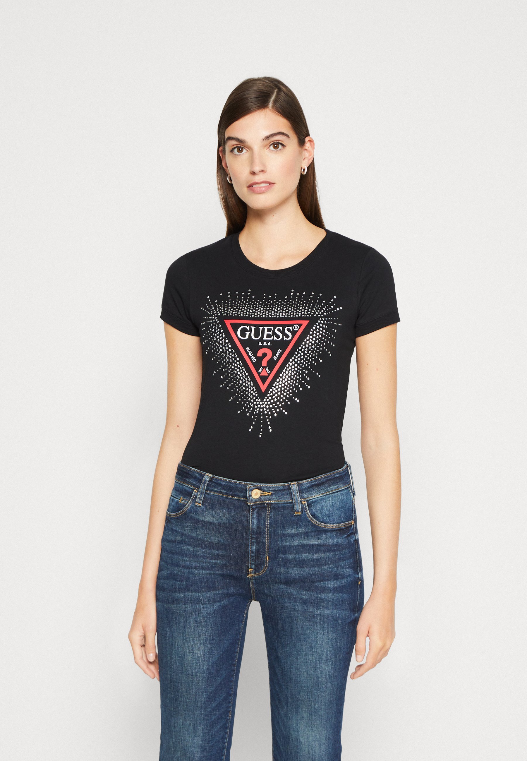 STAR TRIANGLE- Print T-shirt