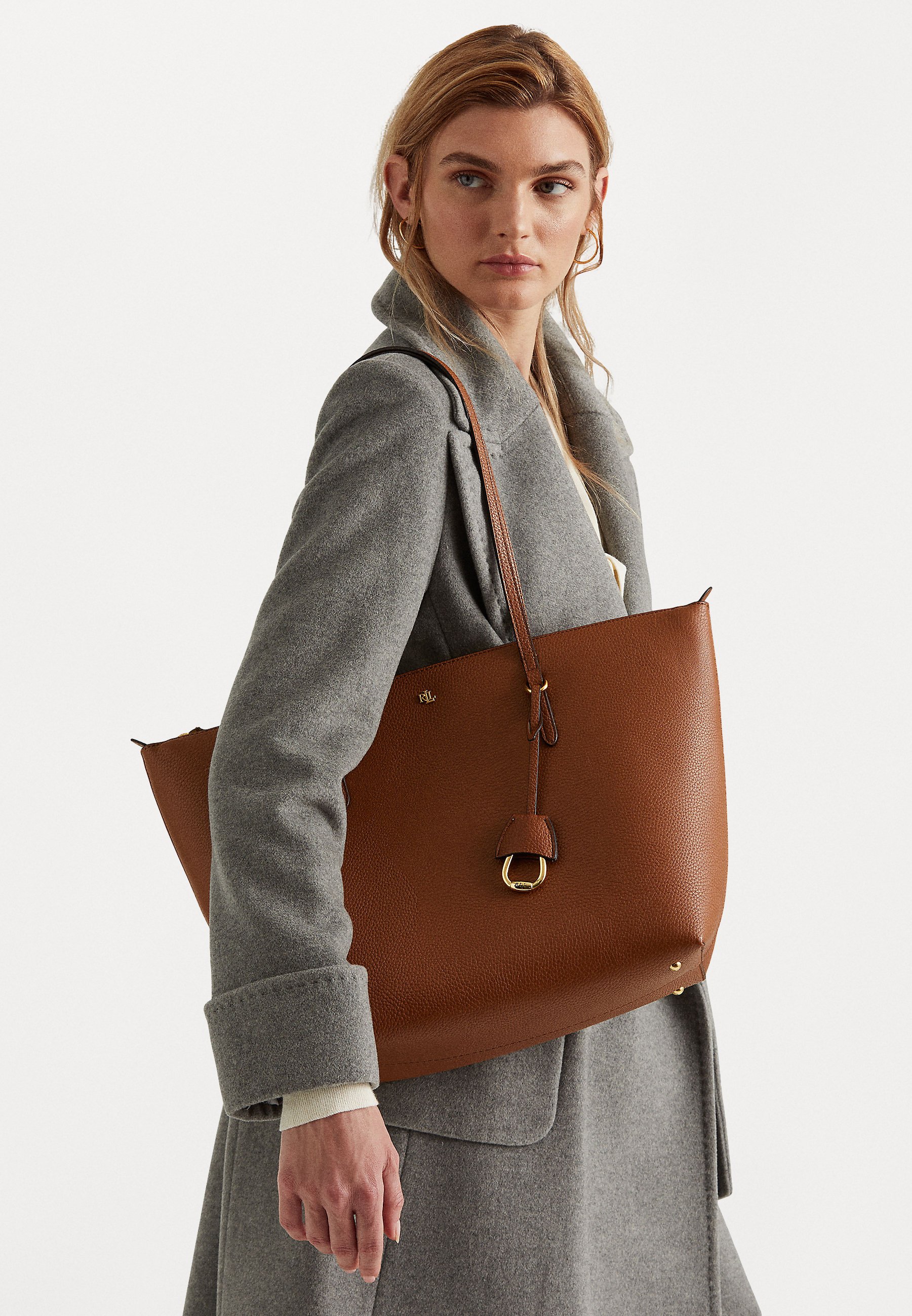KEATON TOTE MEDIUM - Tote bag -tan