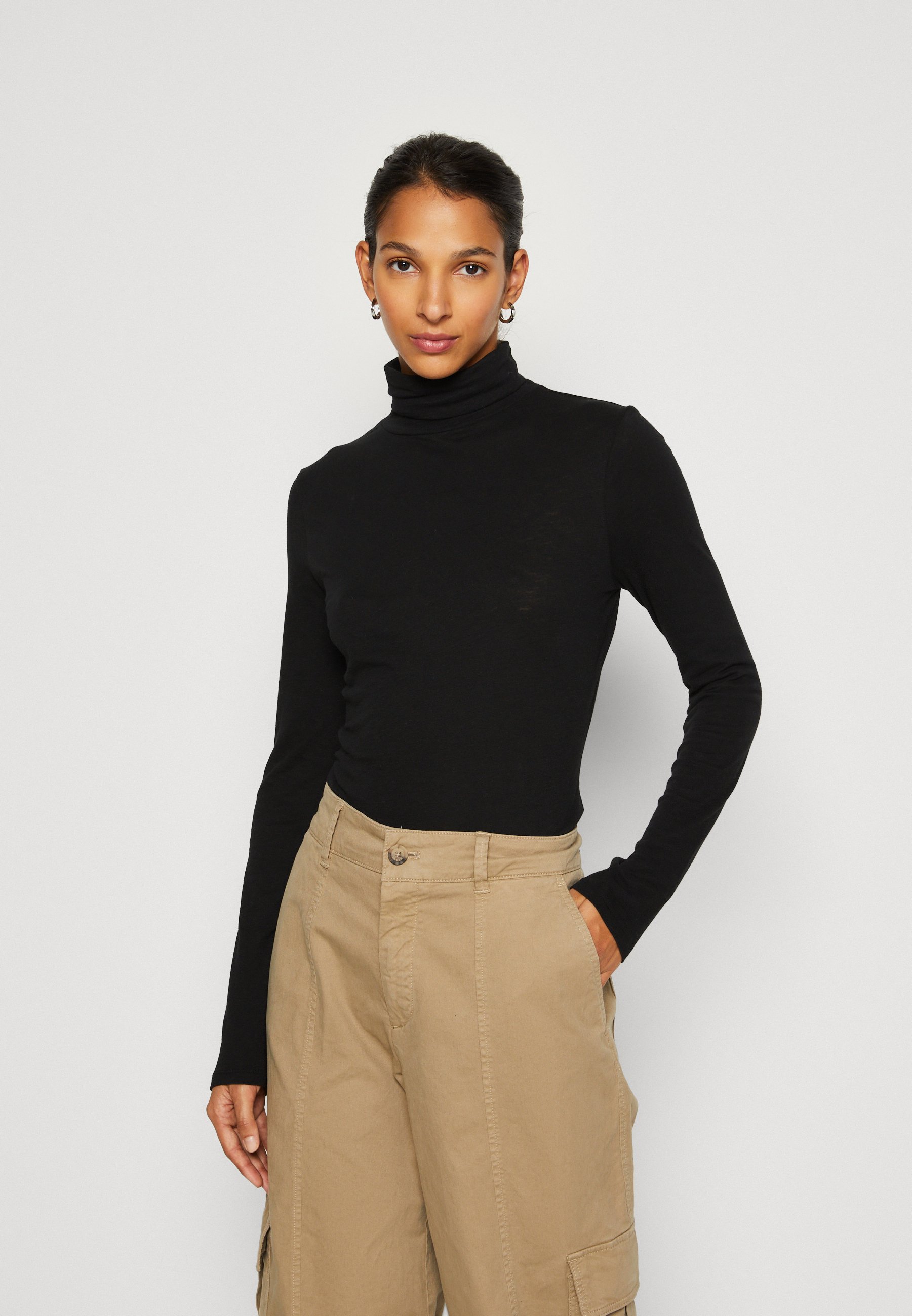 LONG SLEEVE TURTLE NECK CIRCULARITY - Long sleeved top