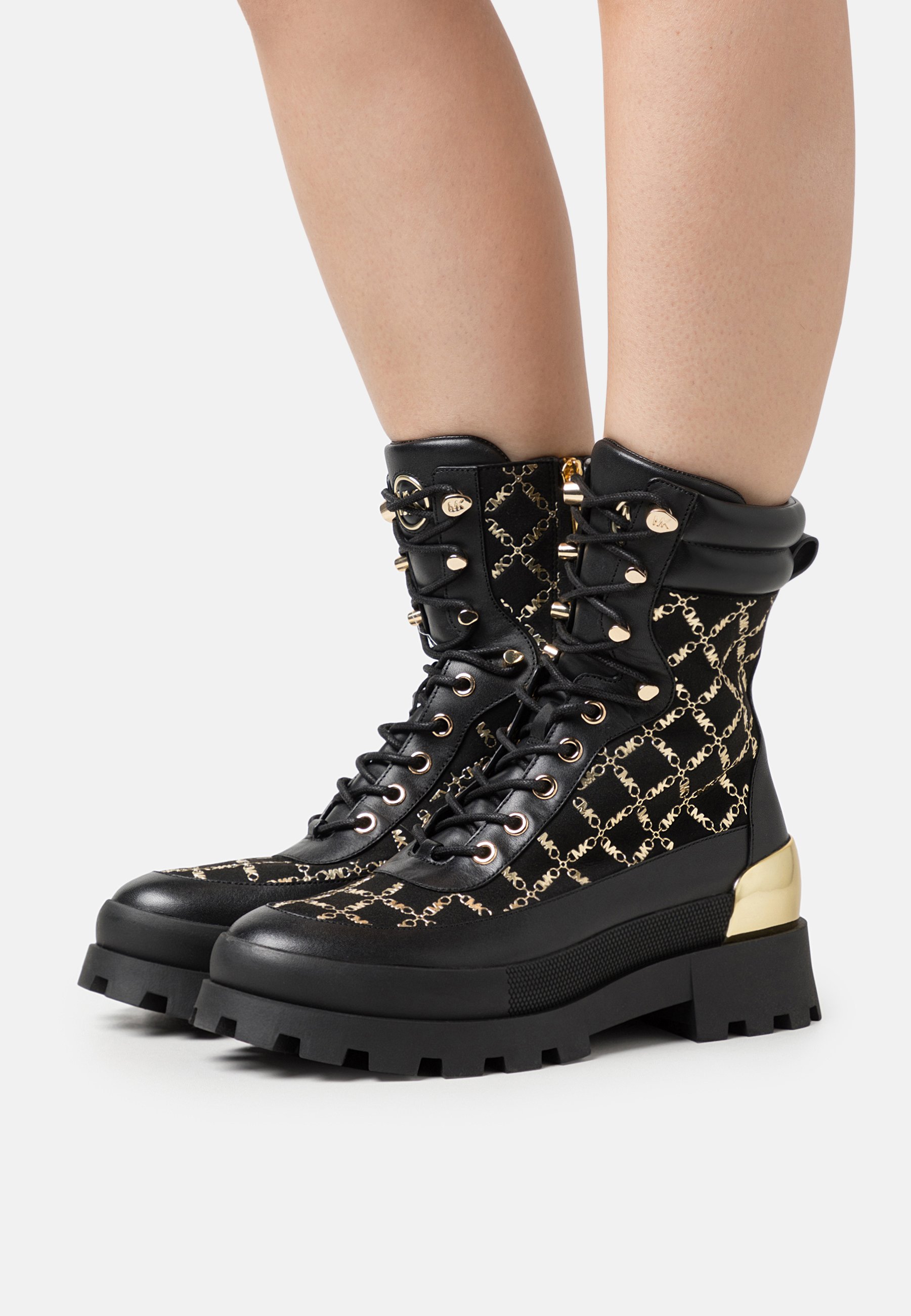 ROWAN LACE - Platform ankle boots