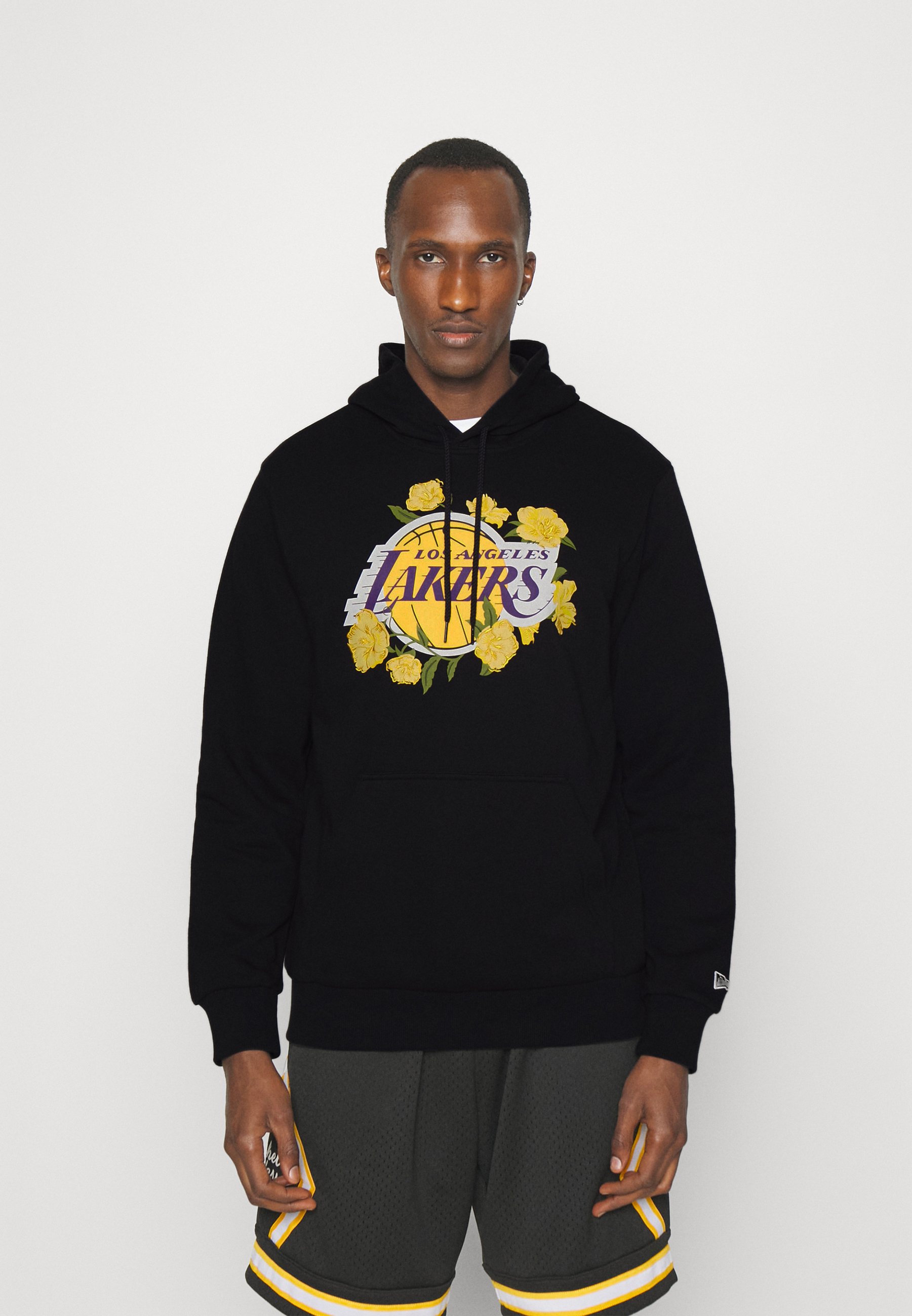 NBA LOS ANGELES LAKERSFLORAL GRAPHIC HOODY - Club wear