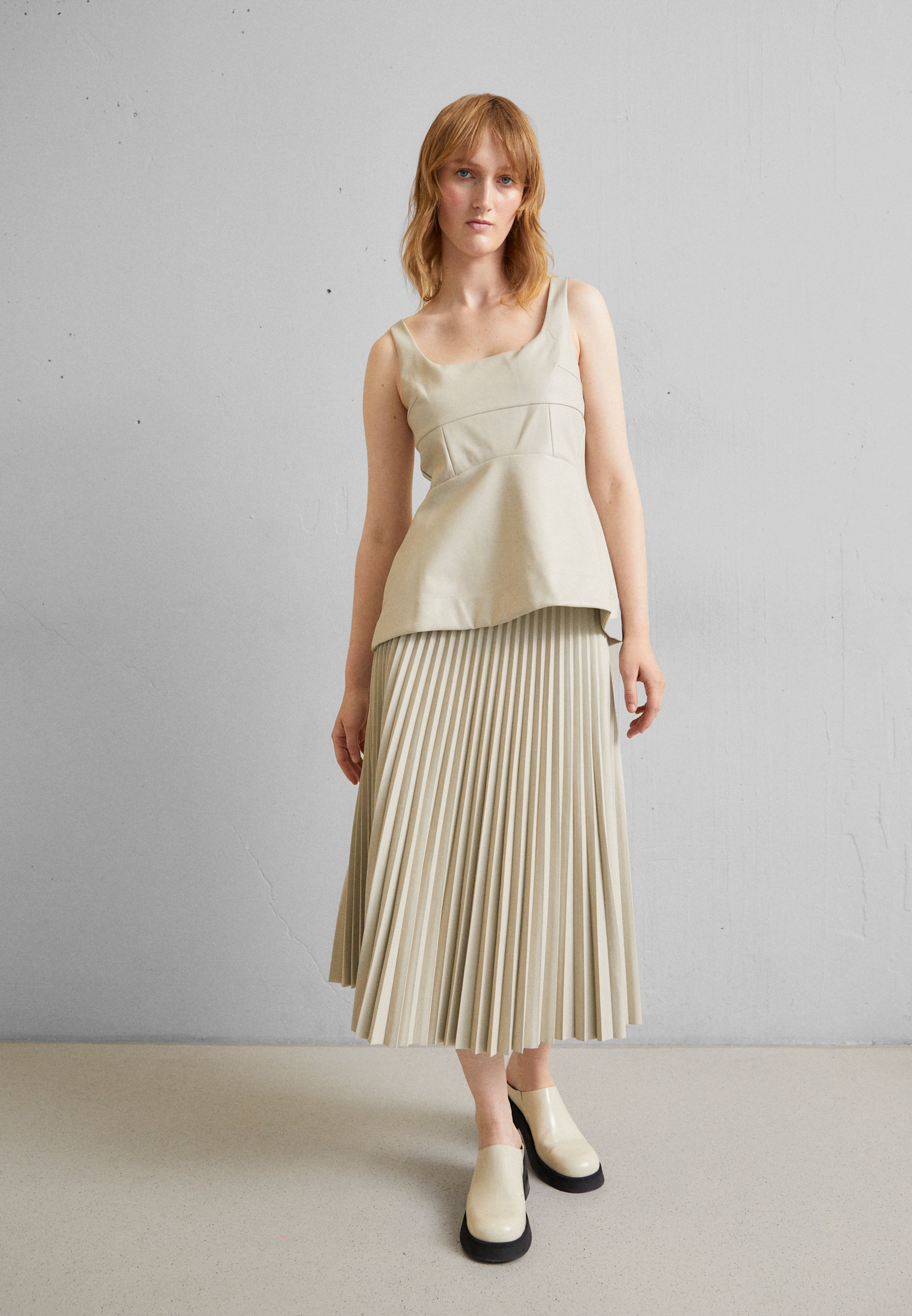 PLEATED SKIRT - Pleated skirt