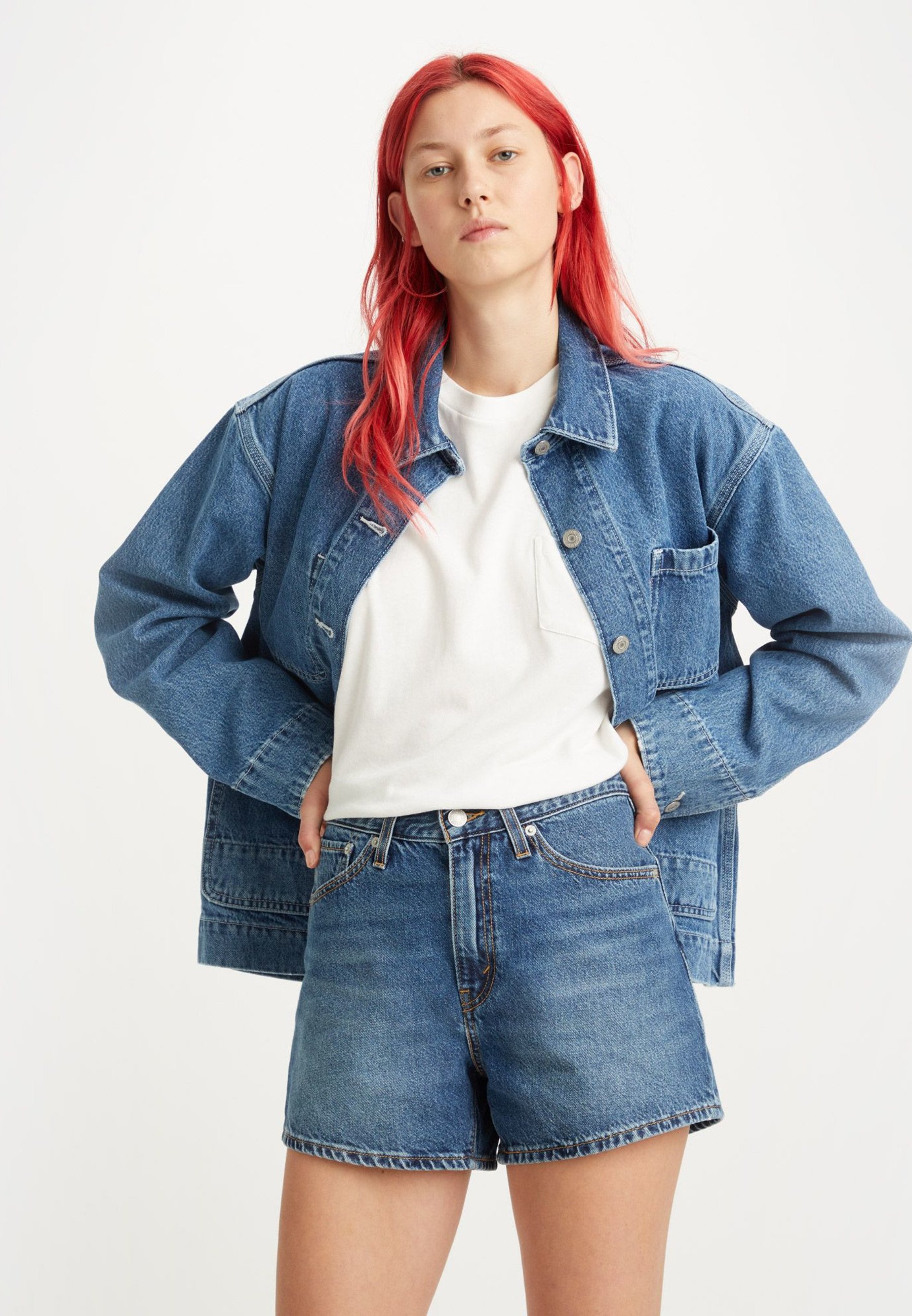 80S MOM - Denim shorts