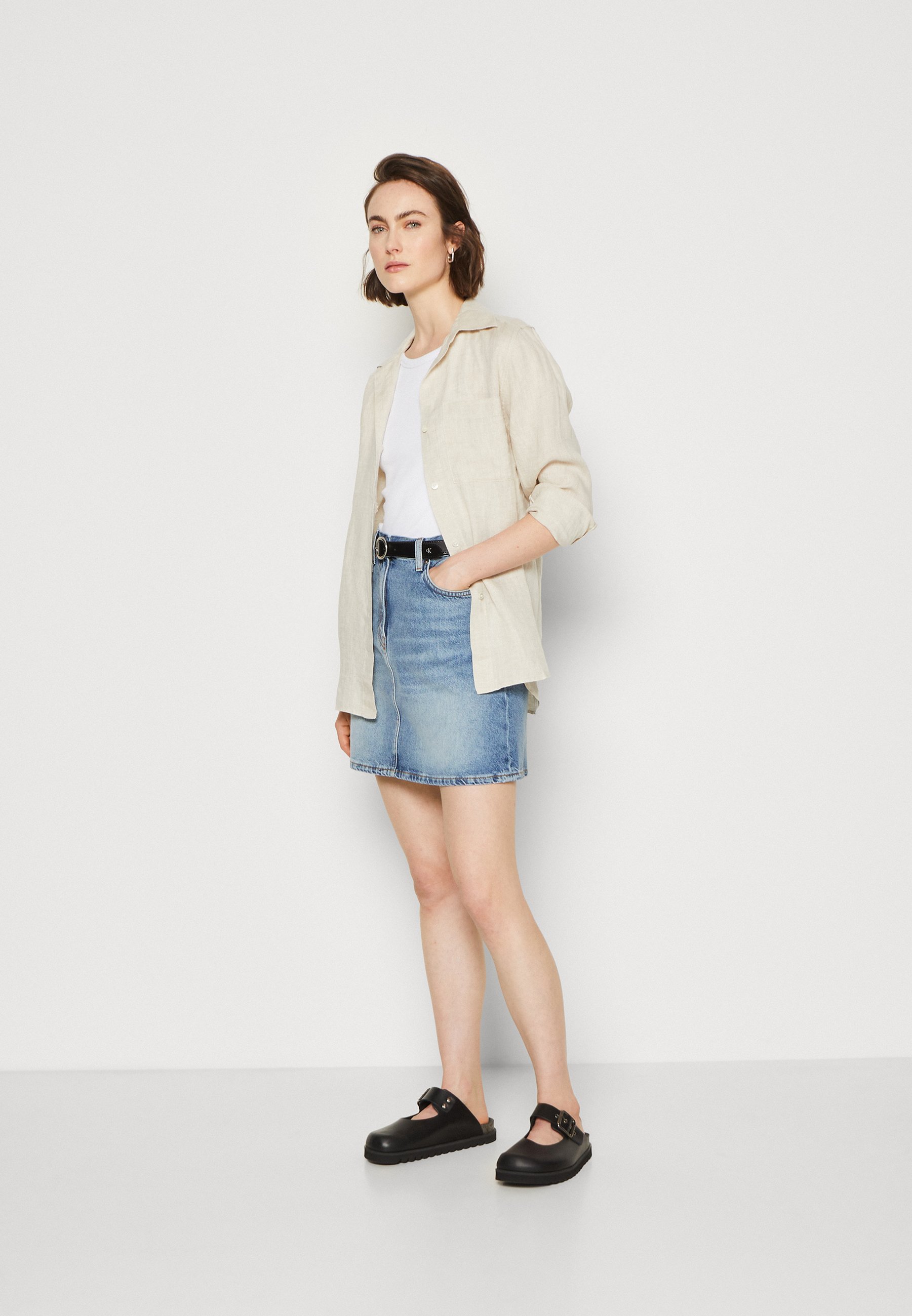 Denim skirt
