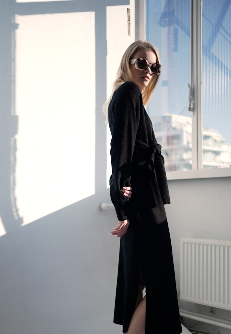 EXCLUSIVE CARMEN WRAP DRESS - Jumper dress