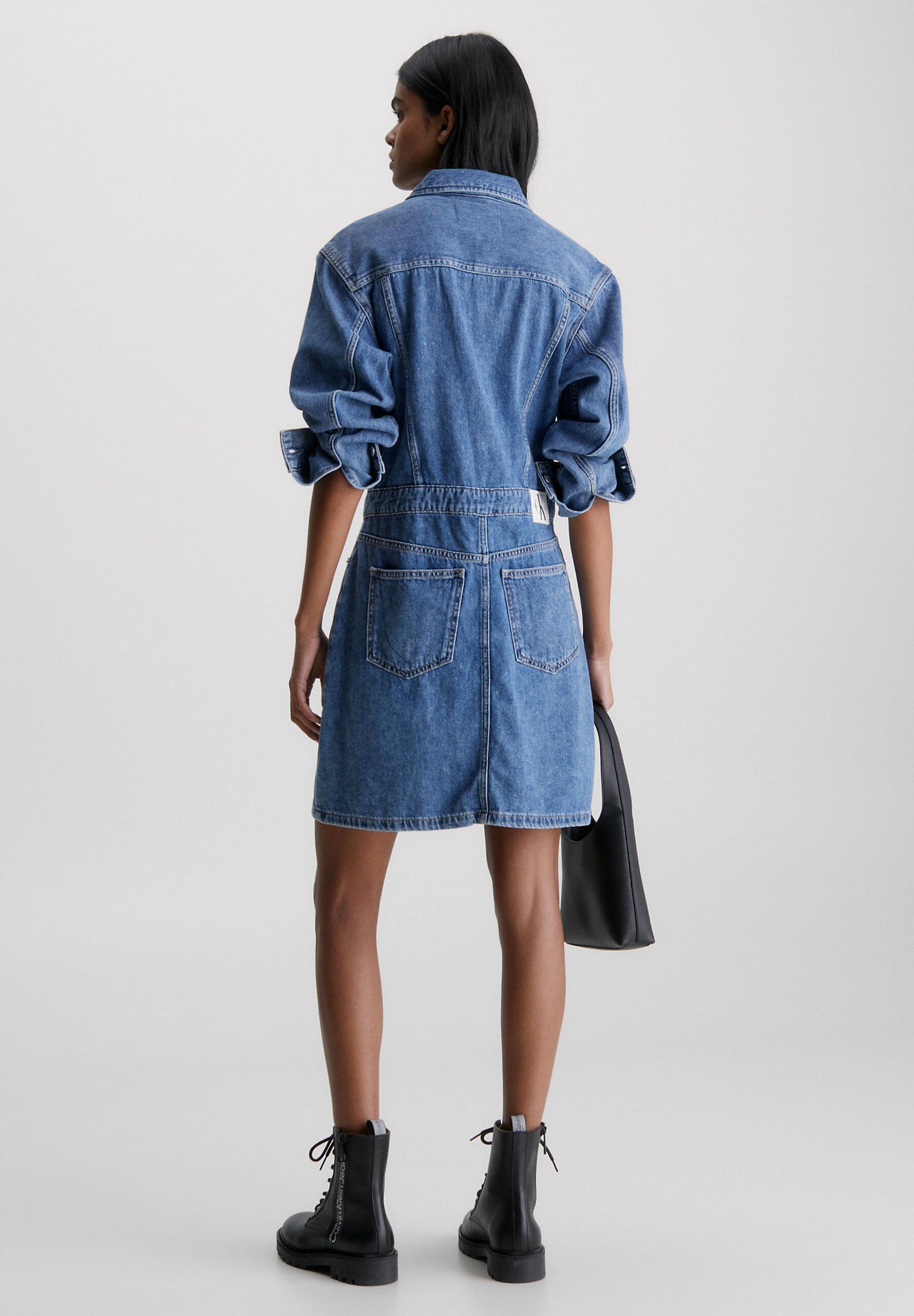 TRUCKER - Denim dress
