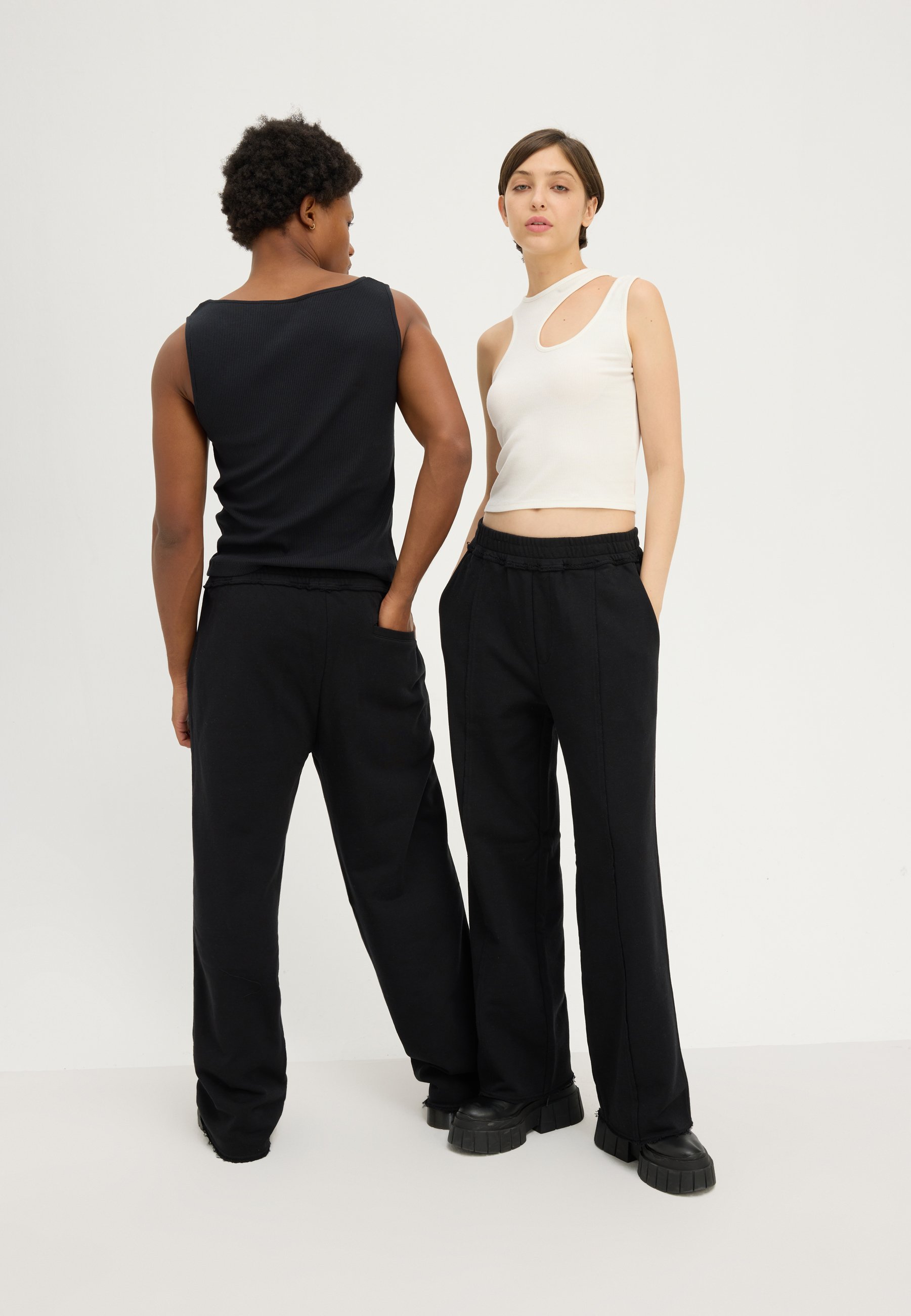 UNISEX - Tracksuit bottoms