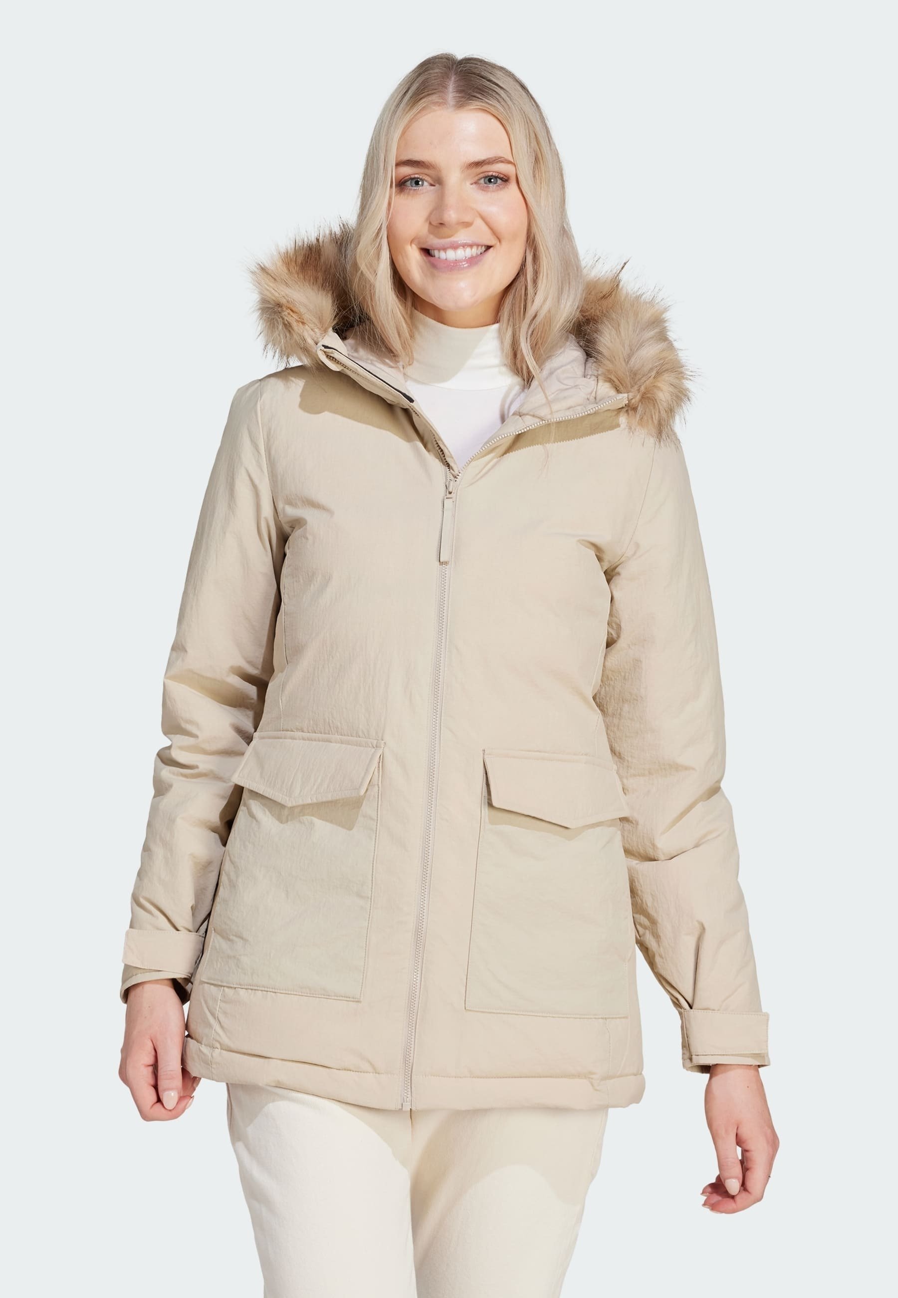 HOODED - Winter coat