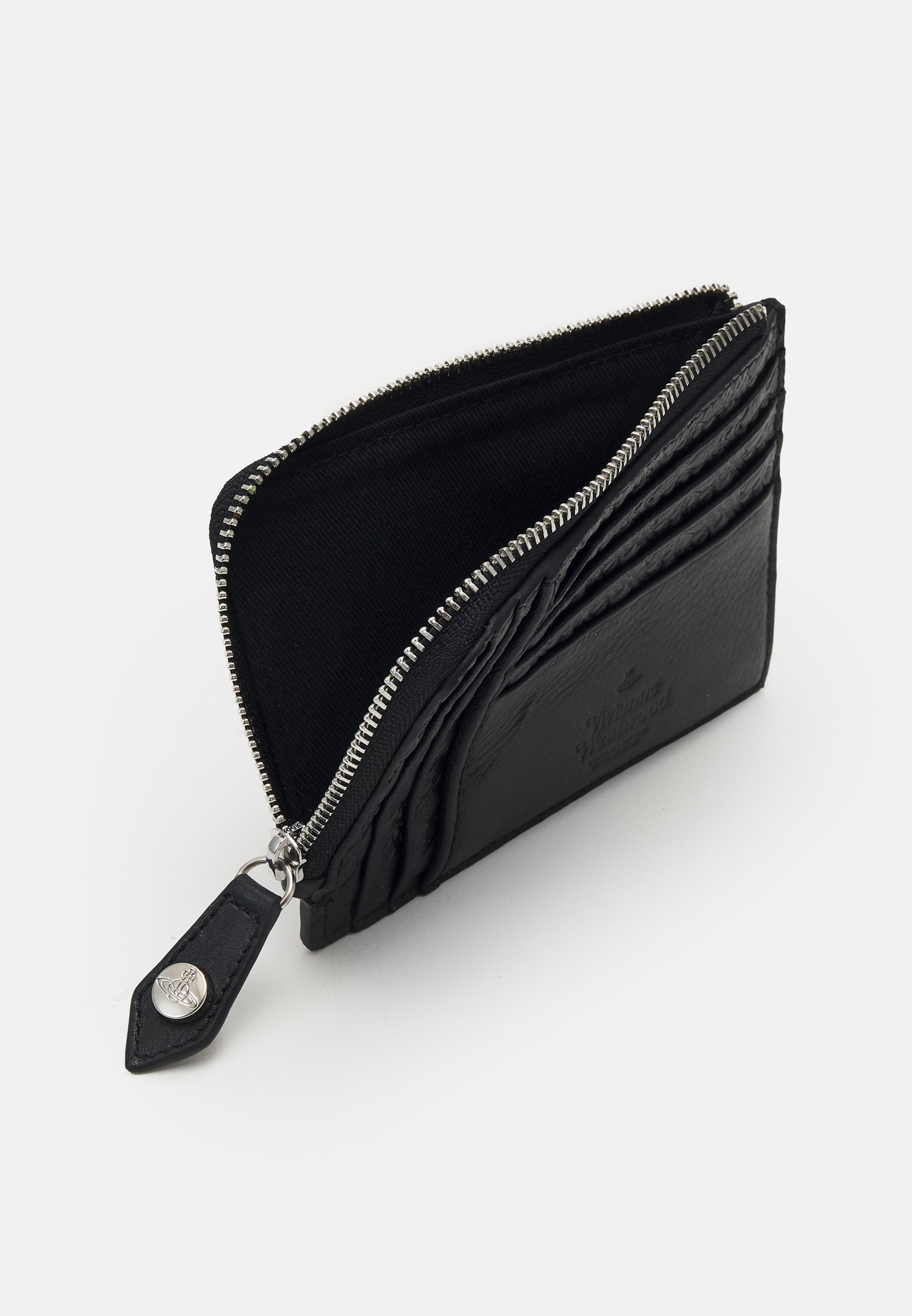 EMBOSSED CARD HOLDER WITH ZIP UNISEX - Wallet