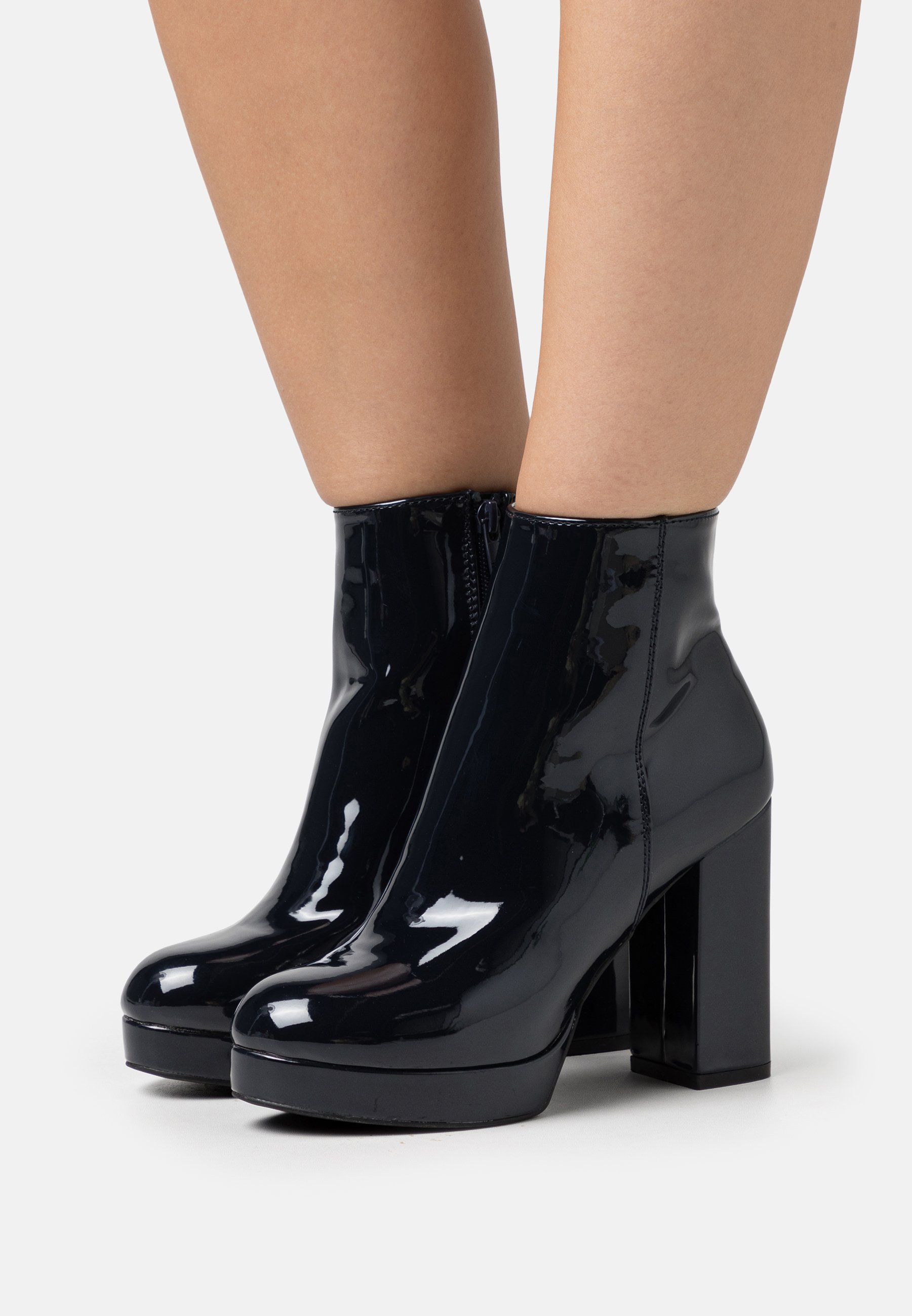 Platform ankle boots