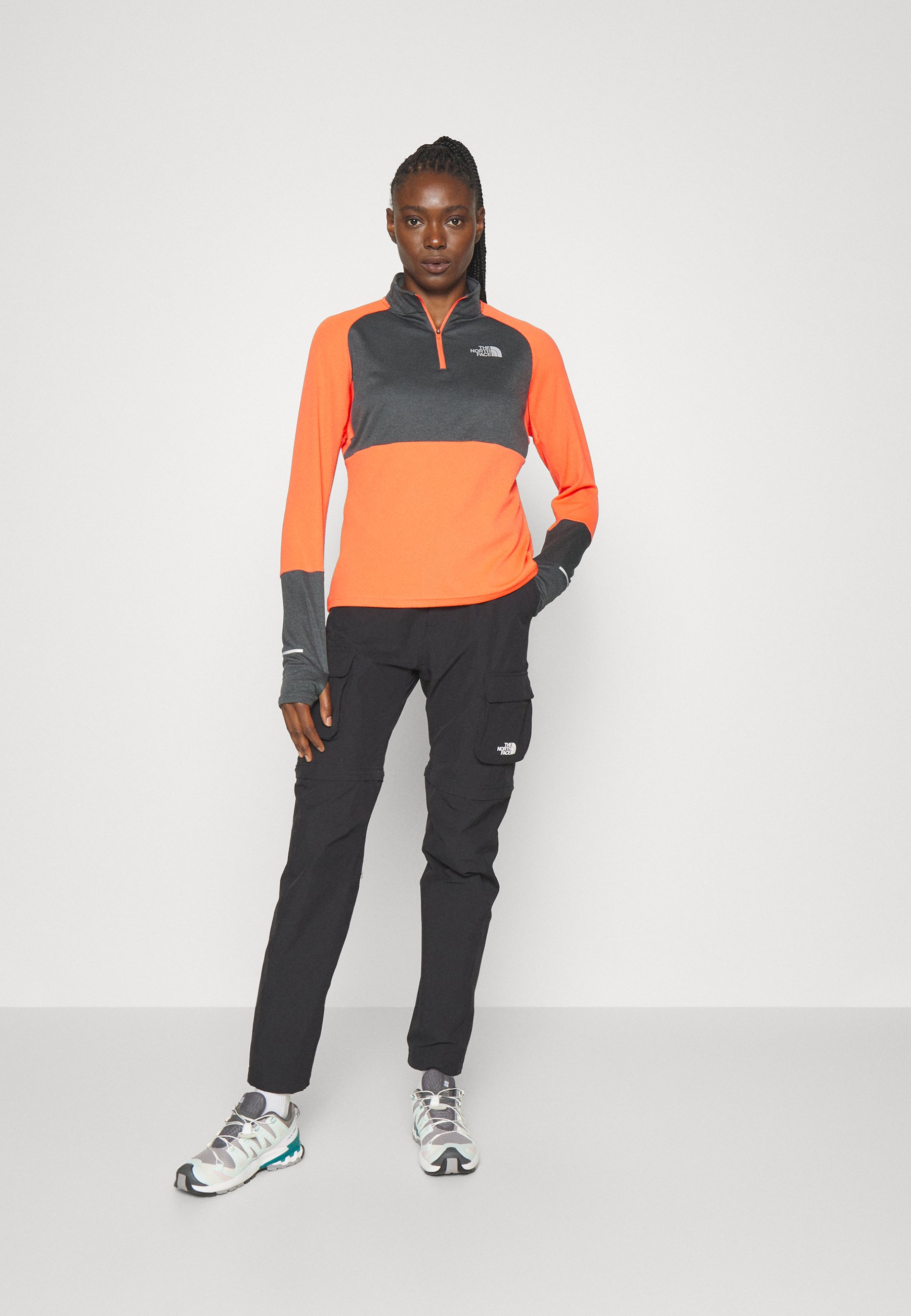 ZIP RUN - Long sleeved top