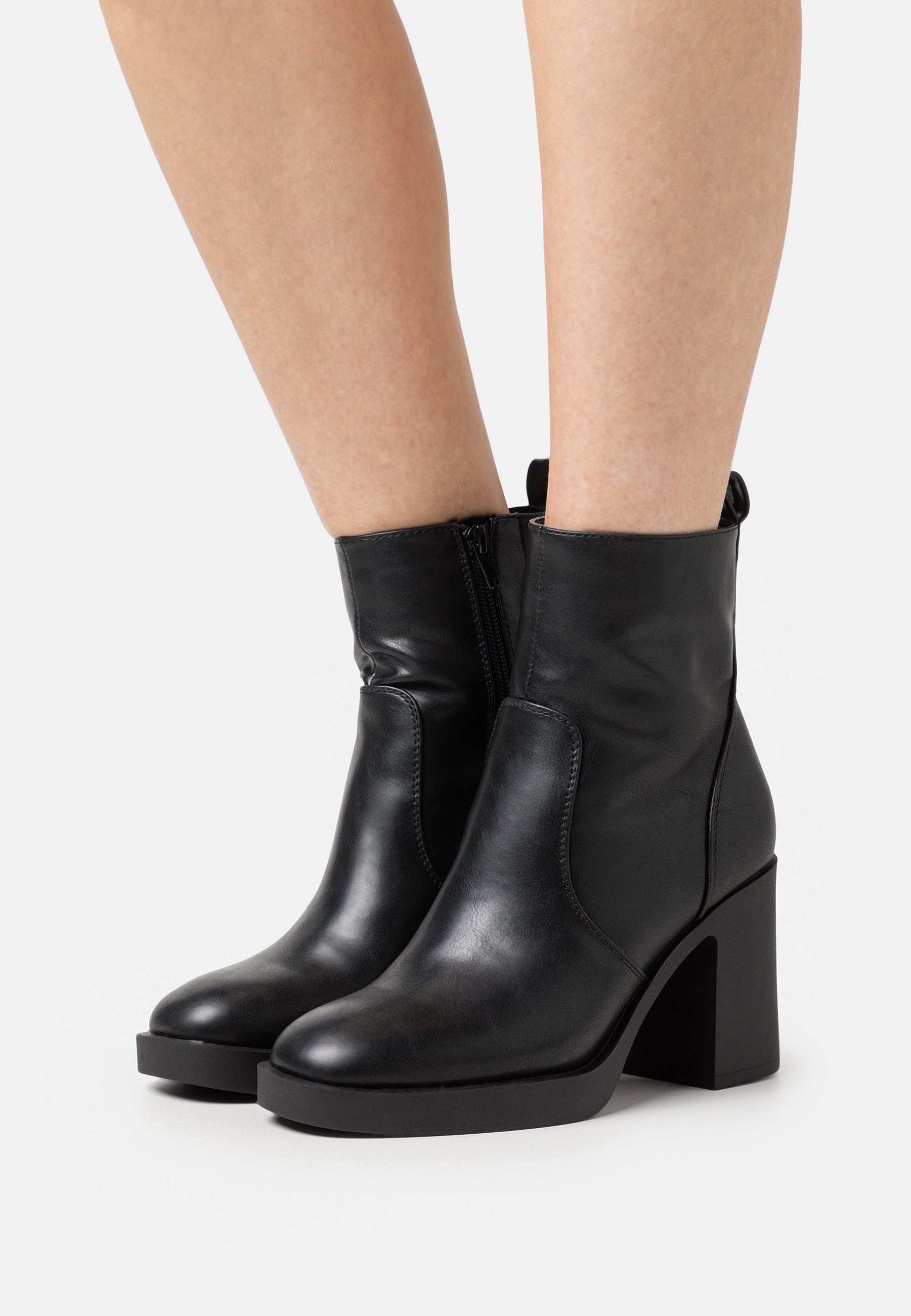 Platform ankle boots