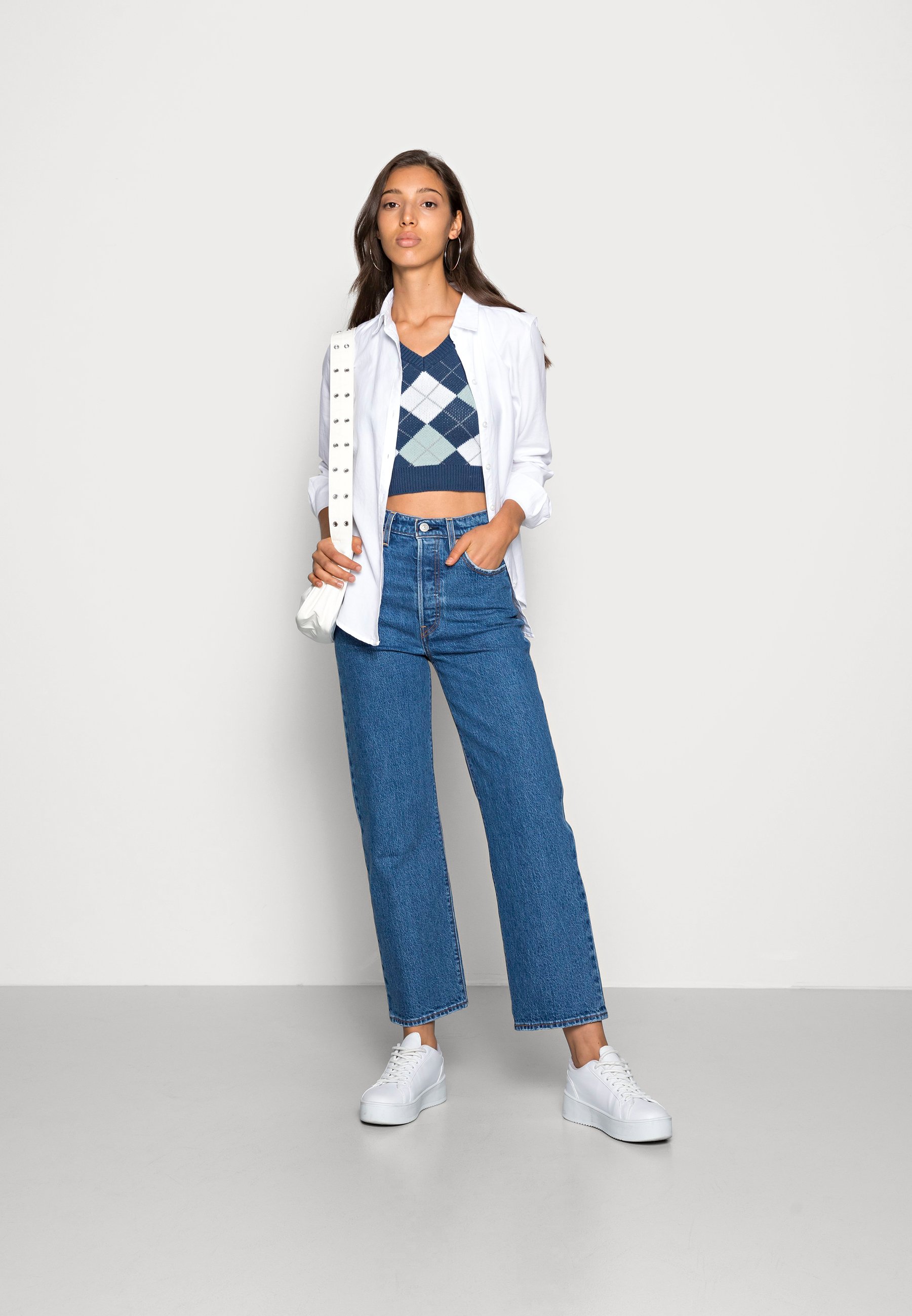 RIBCAGE STRAIGHT ANKLE - Straight leg jeans