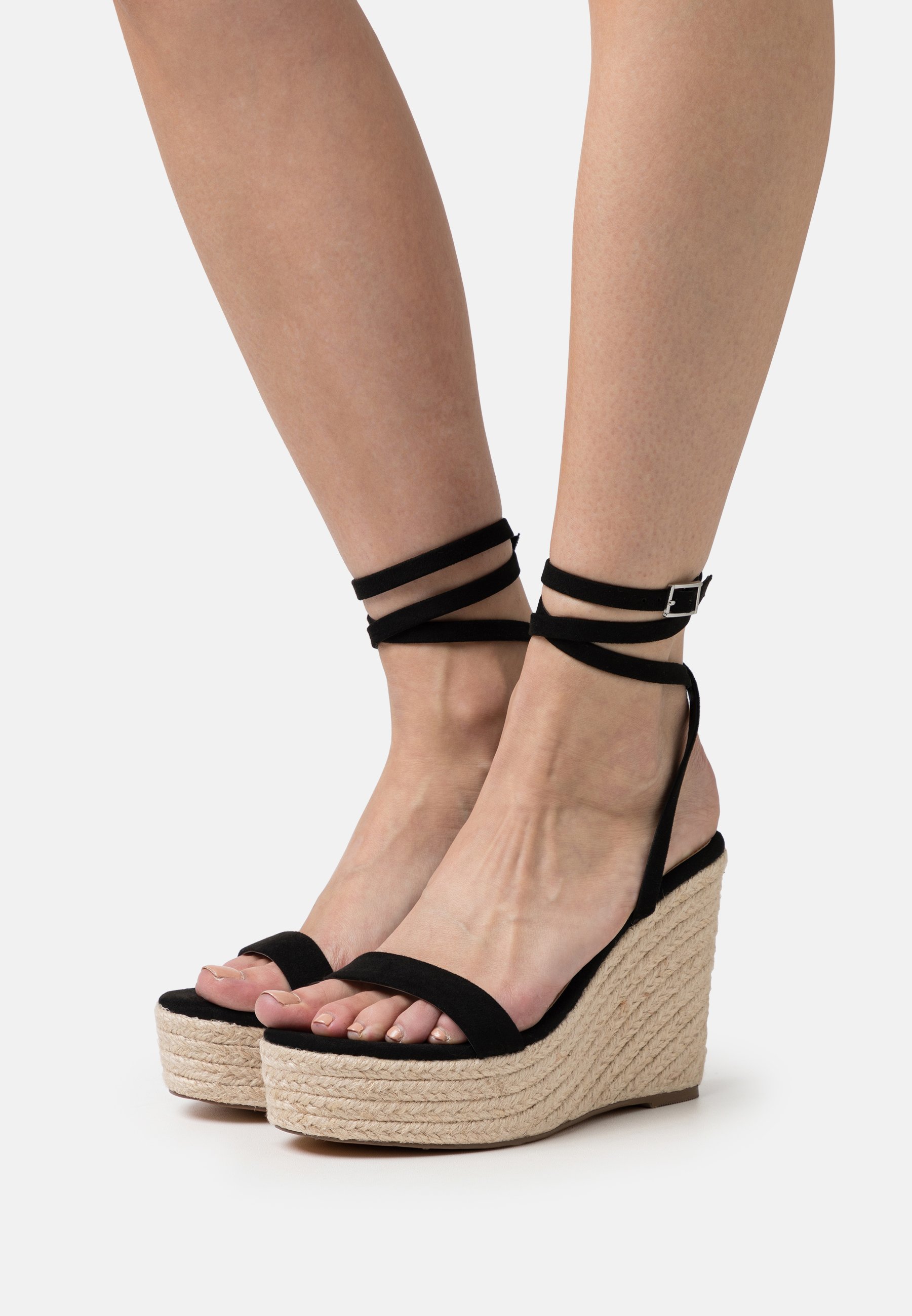 High heeled sandals