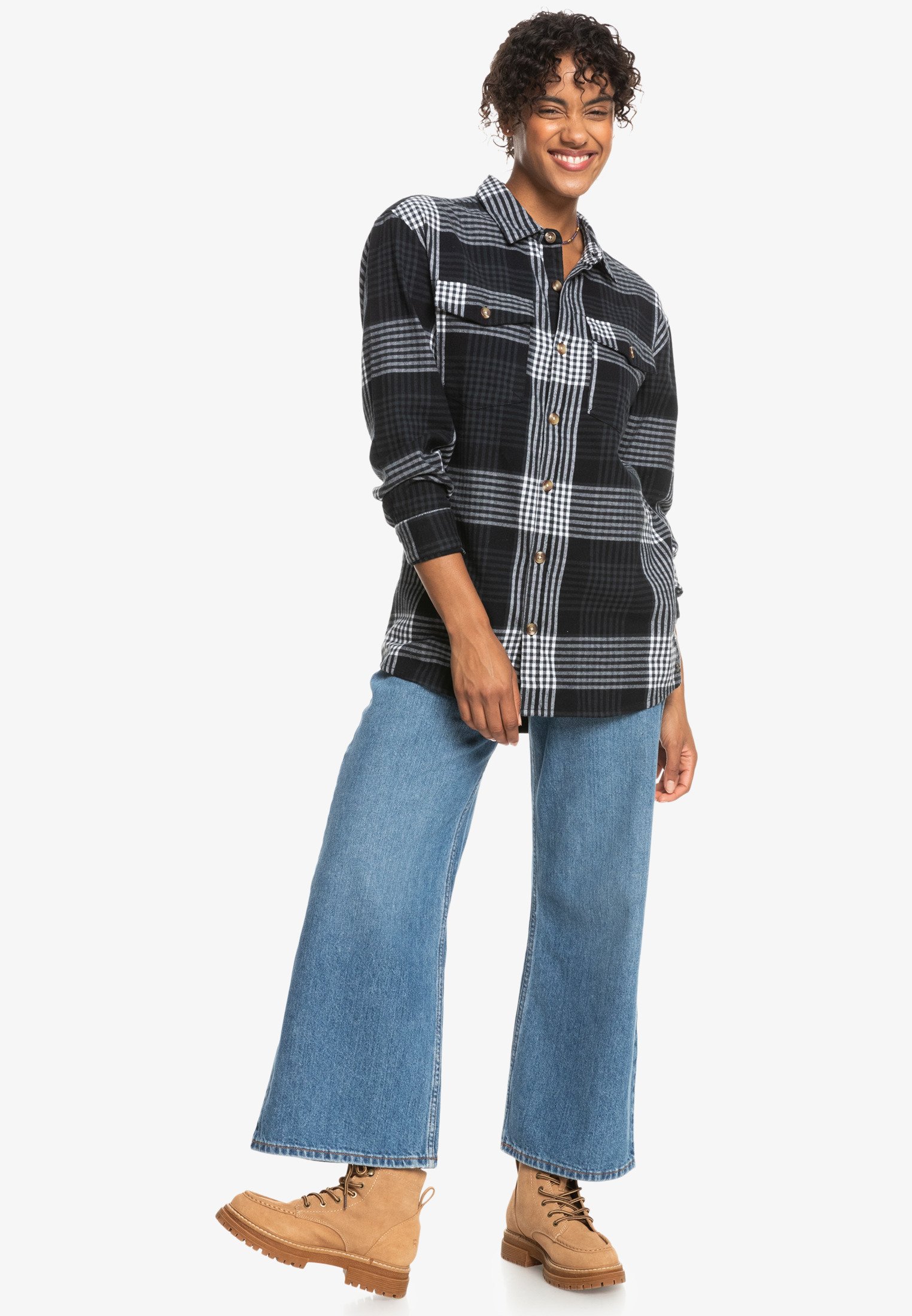 LET IT GO LANGÄRMLIGES- Button-down blouse