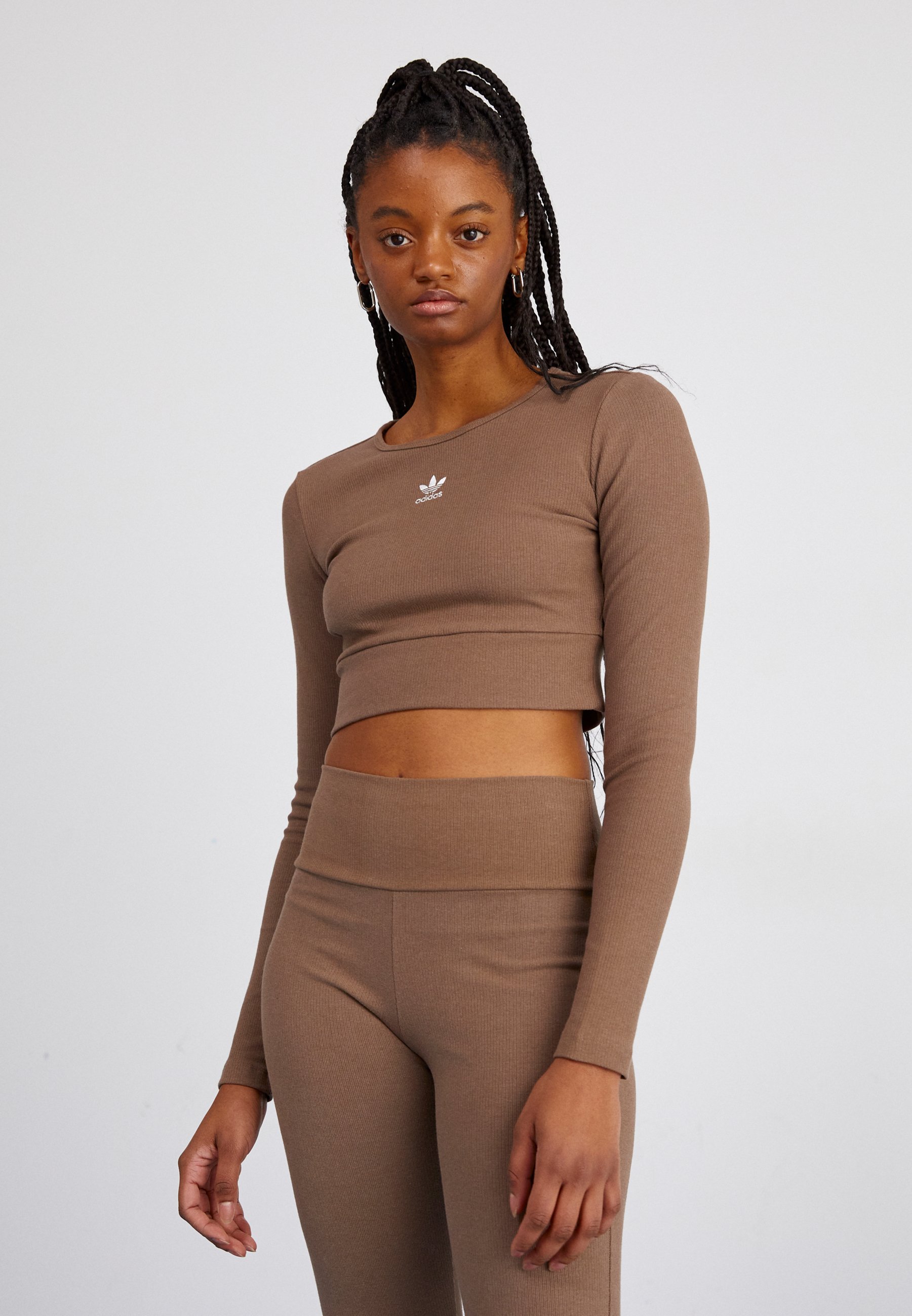 ESSENTIALS RIB - Long sleeved top
