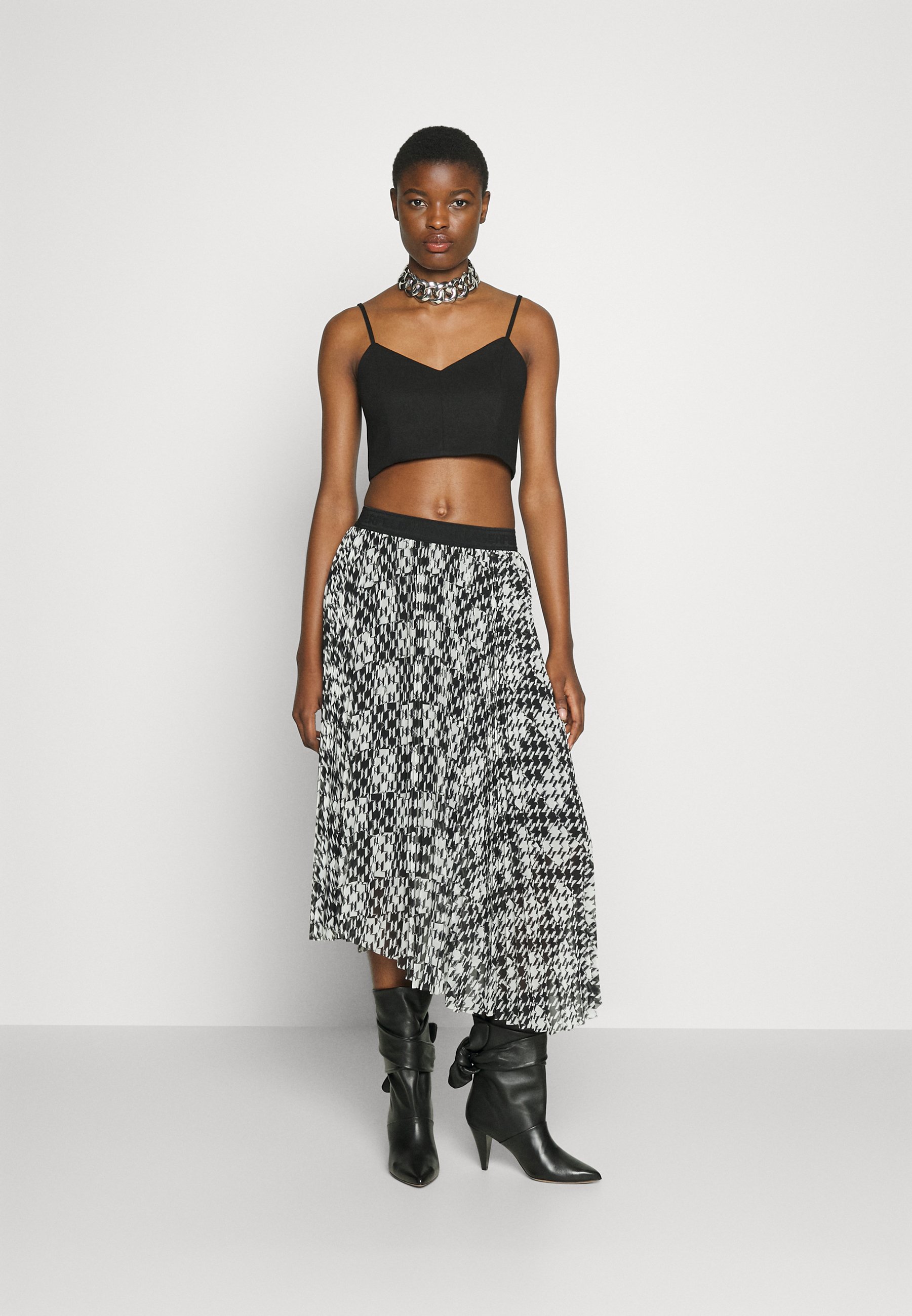 CHECK SKIRT - A-line skirt
