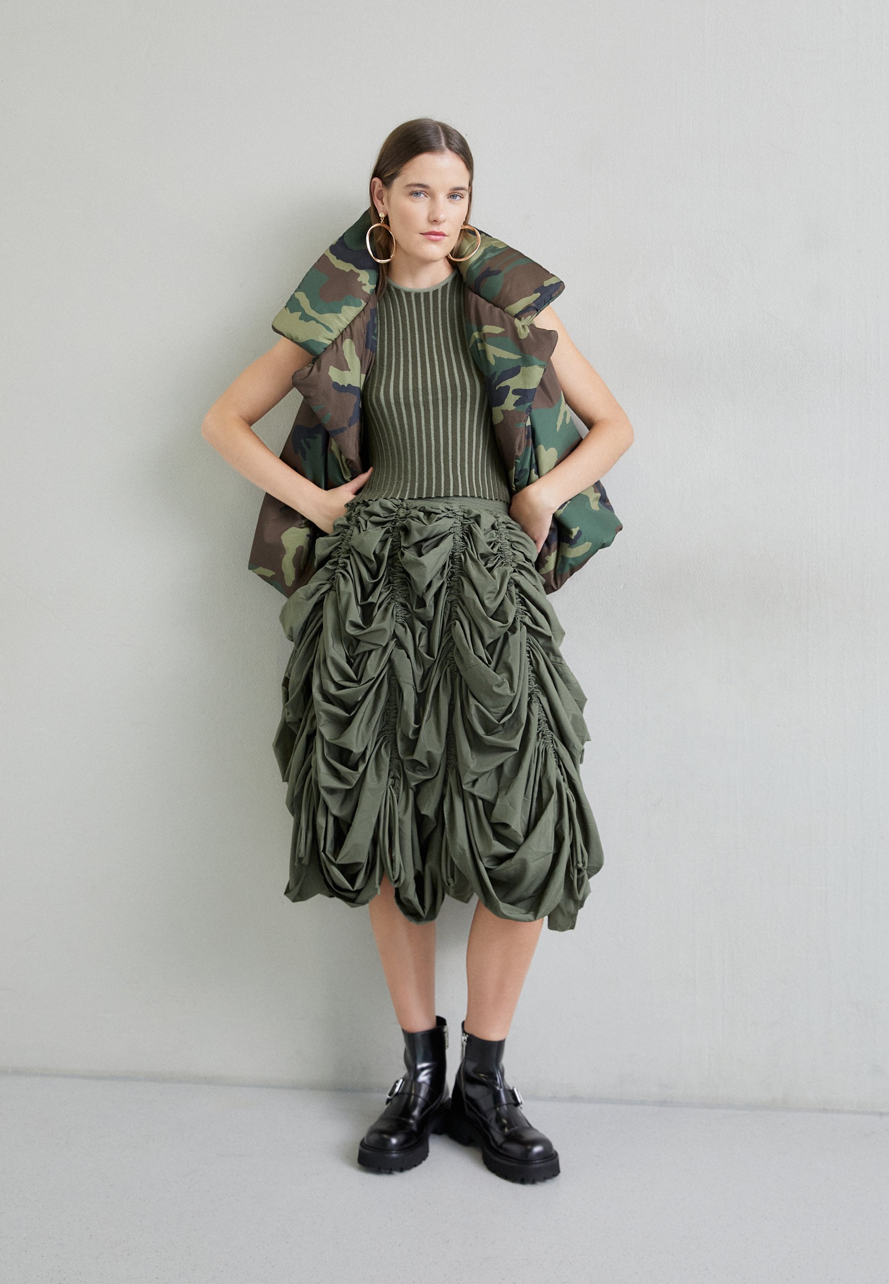 PARACHUTE HALF FULL SKIRT - Puffball skirt