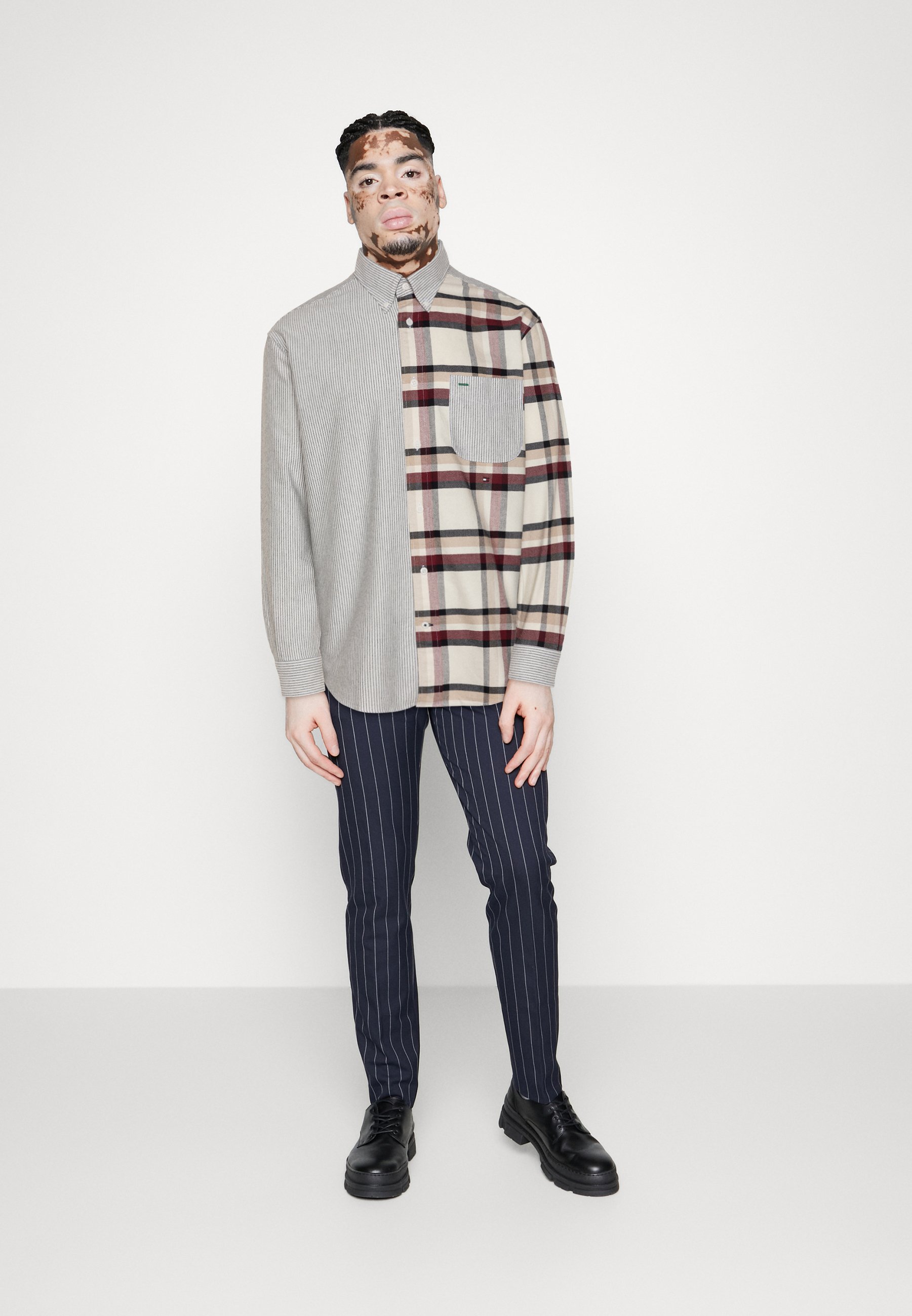 GLOBAL CHECK BLOCKING - Shirt