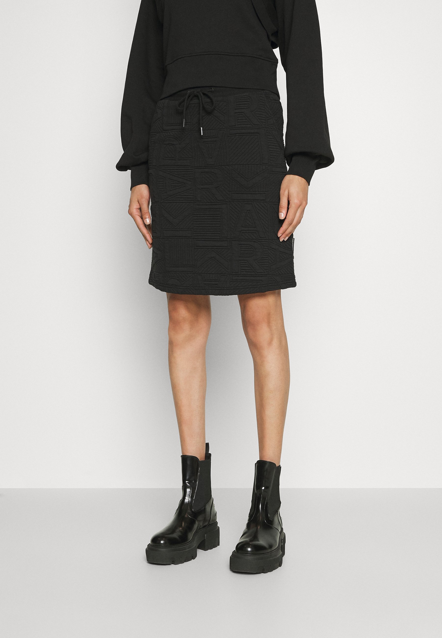 QUILTED ATHLEISURE SKIRT - A-line skirt
