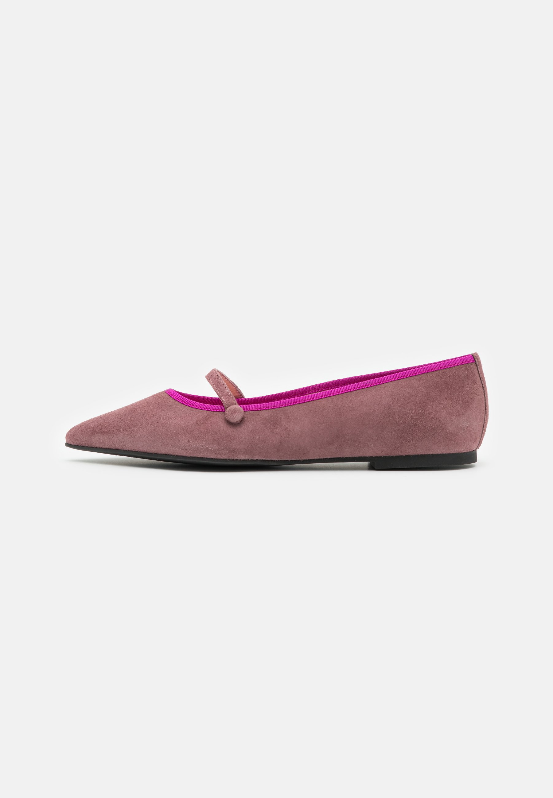 Ankle strap ballet pumps
