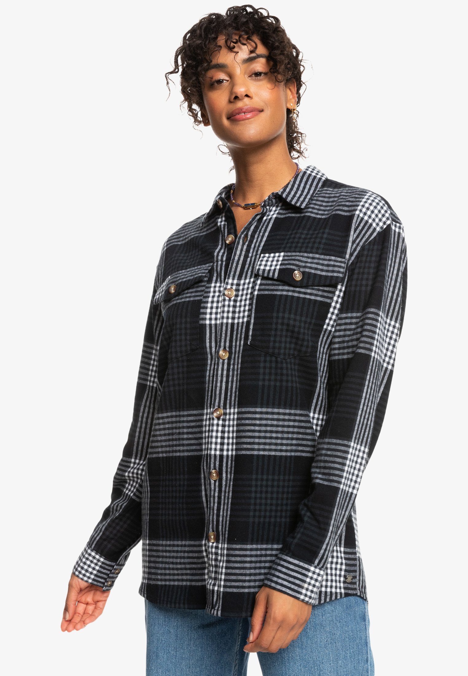 LET IT GO LANGÄRMLIGES- Button-down blouse