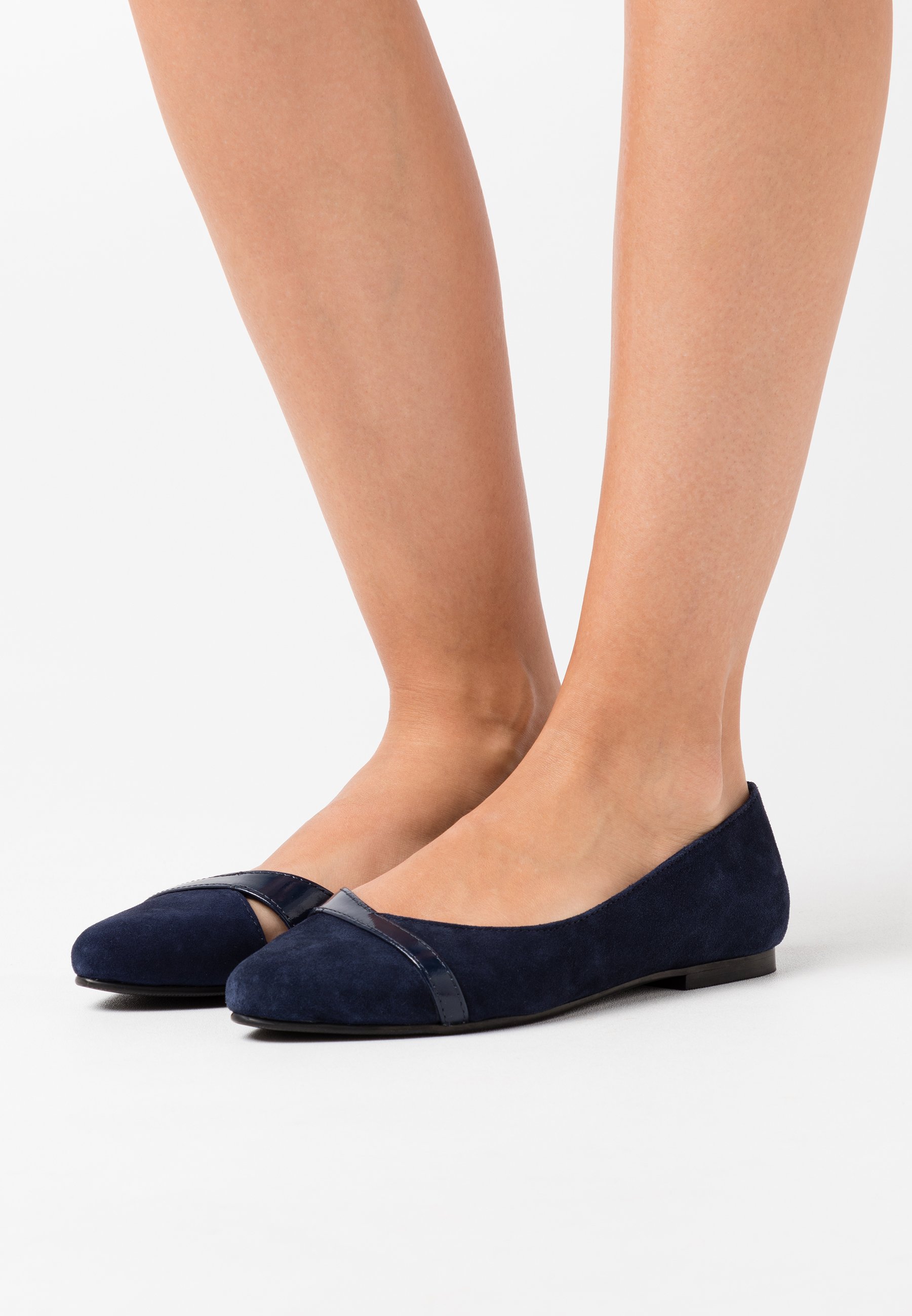 LEATHER- Ballet pumps