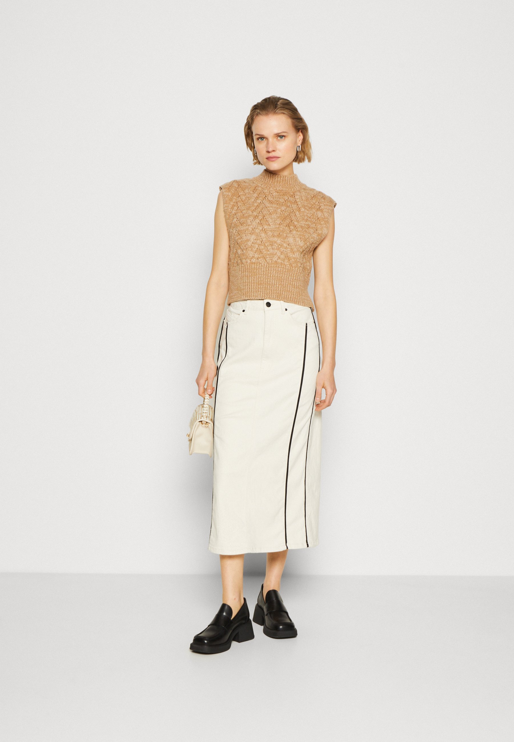AIZA SKIRT - Denim skirt