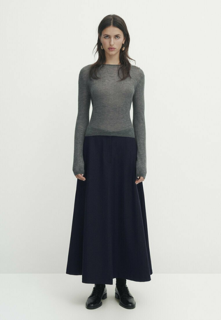 BLEND FLARED - Maxi skirt