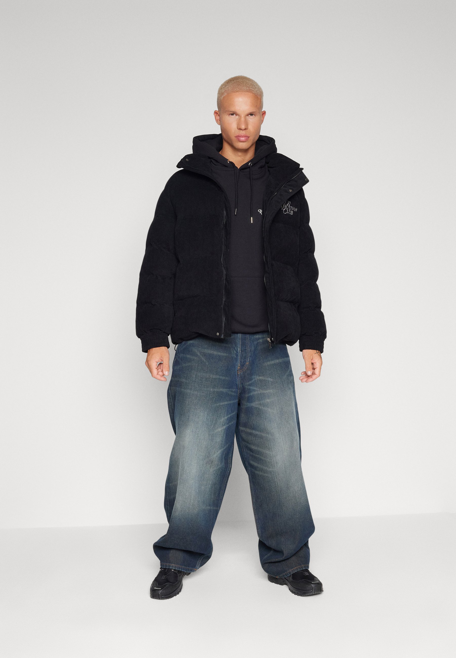 CORDUROY PUFFER JACKET - Winter jacket