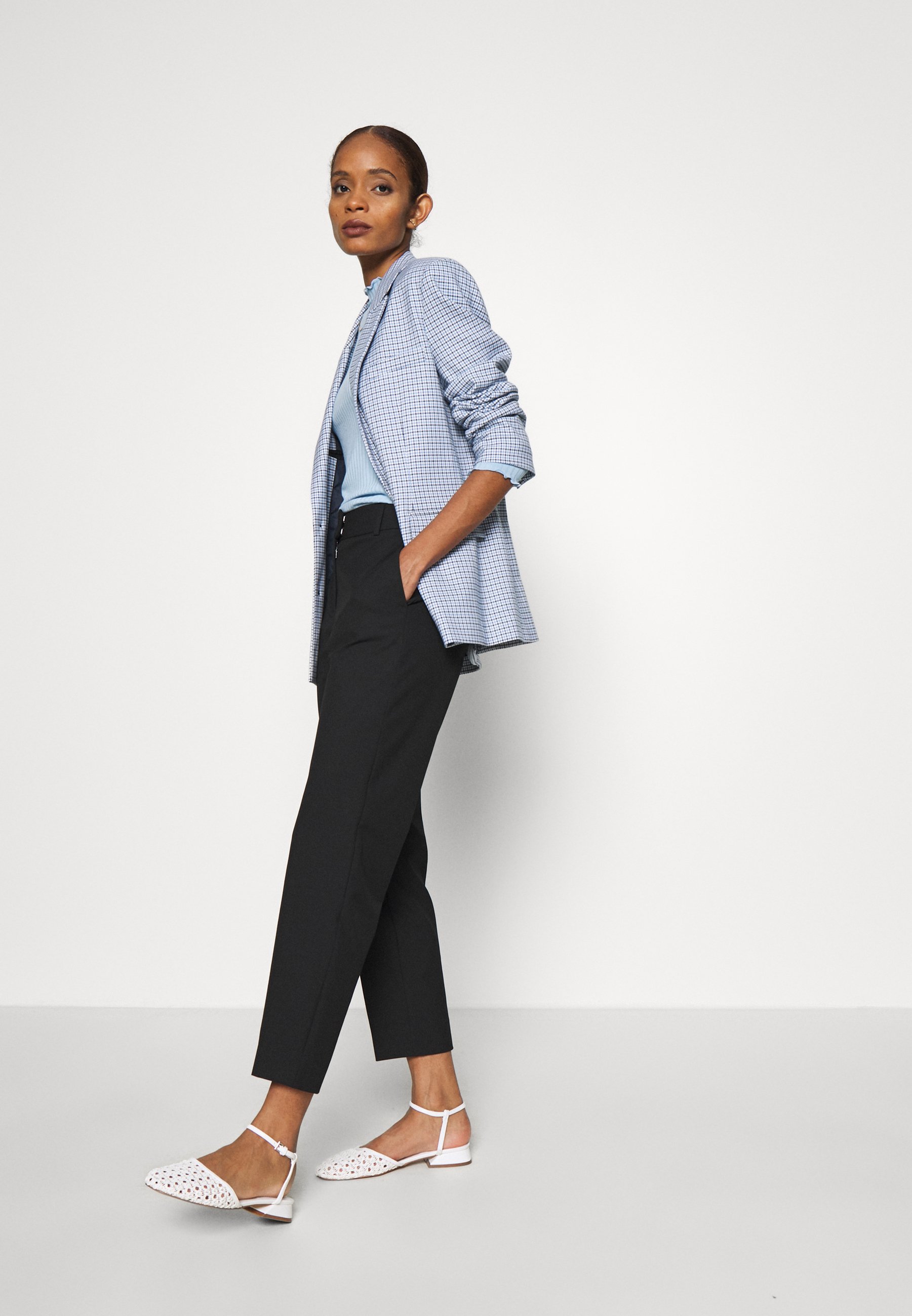 SLFRIA CROPPED PANT - Trousers