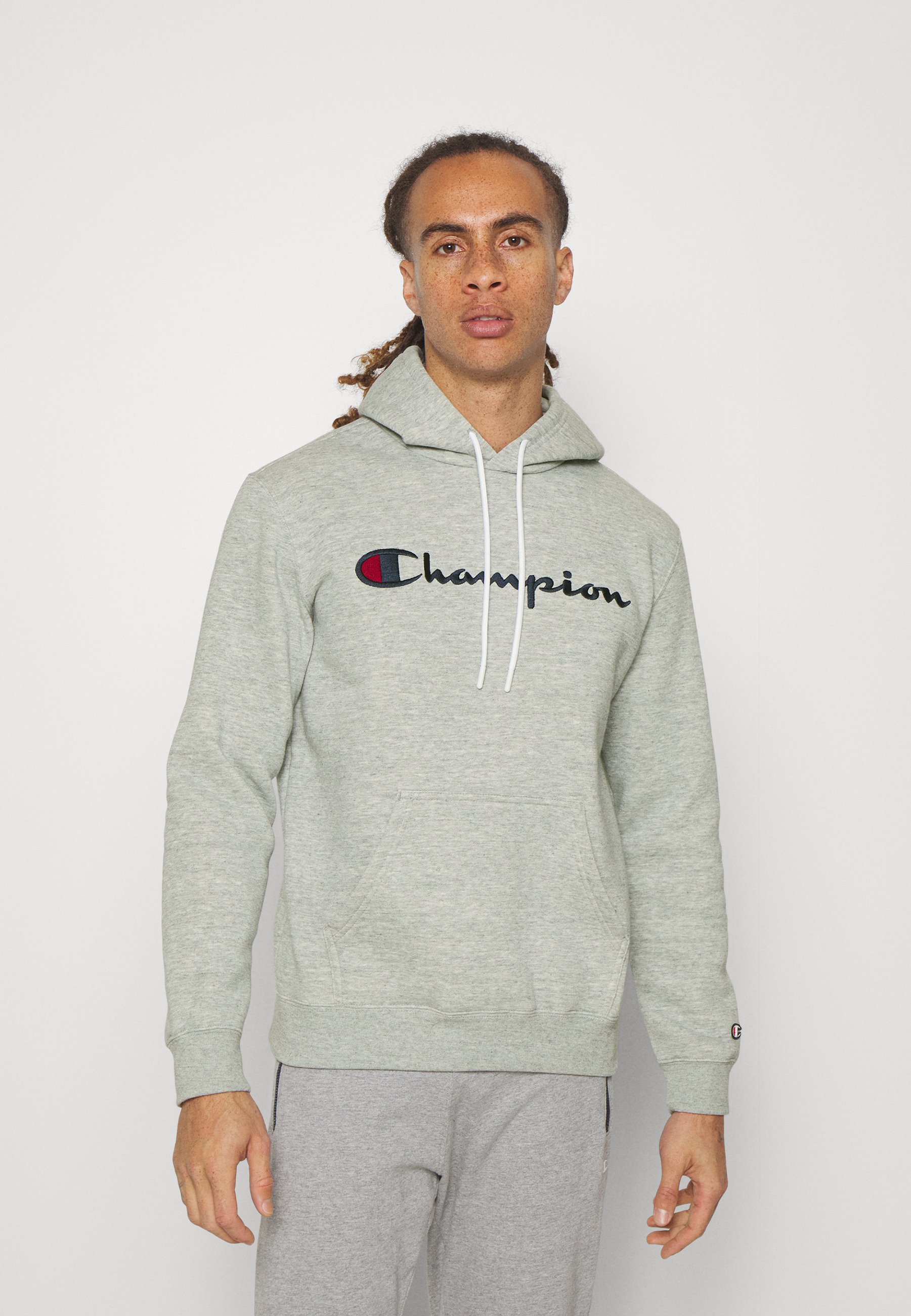 CLASSIC HOODED LARGE LOGO - Fleece jumper