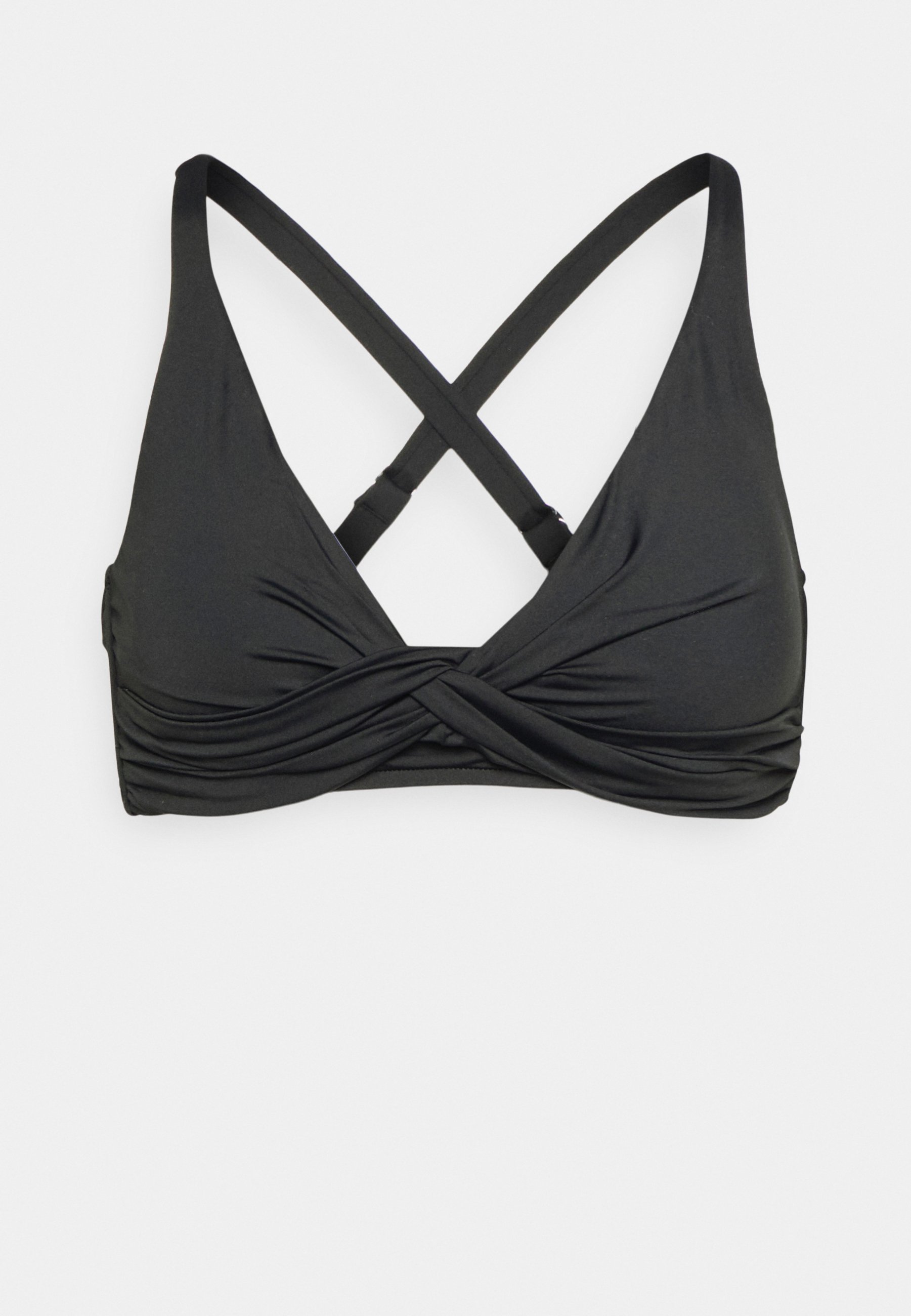 DD BIG CUP COLLECTIVE DOUBLE WRAP FRONT BRA - Bikini top