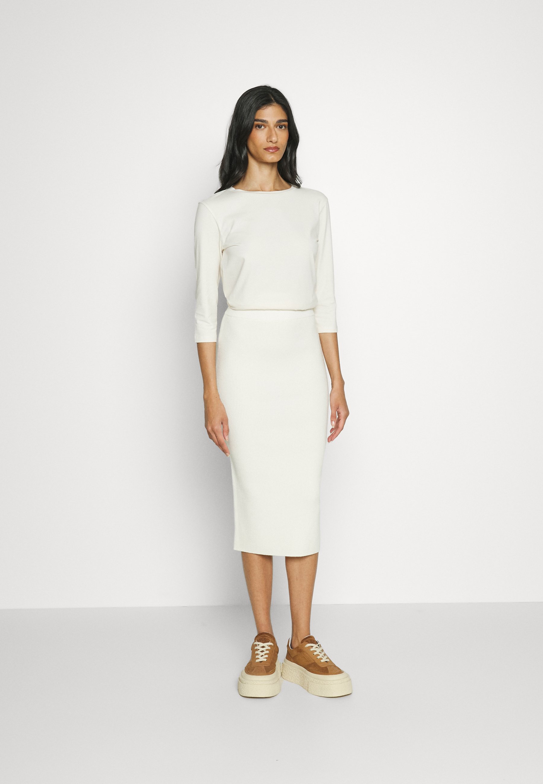 MERINO SKIRT - Pencil skirt