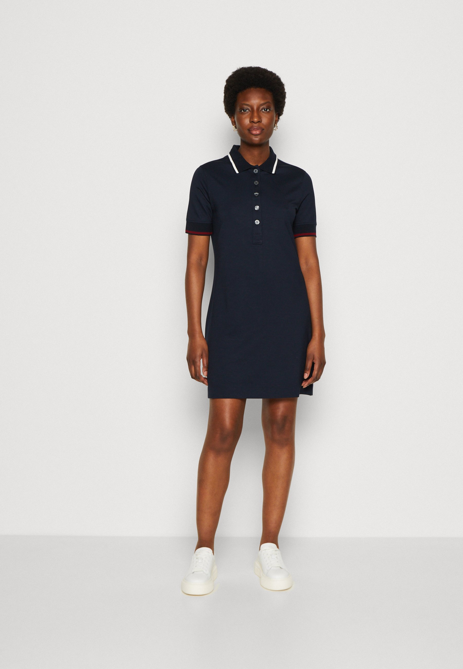 REG SPLIT GLB STP DRS SS - Shirt dress