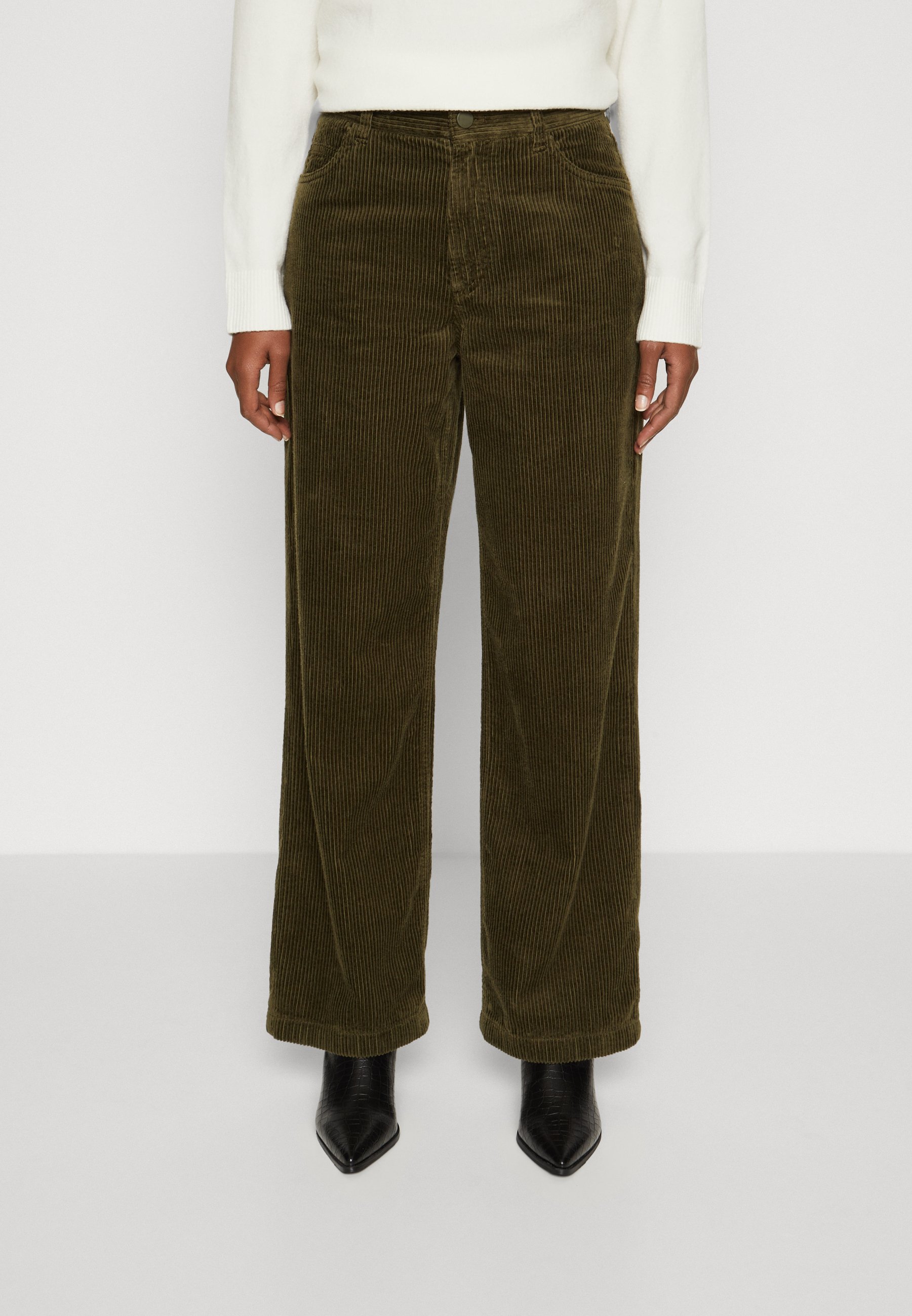 PANTS WIDE LEG - Trousers