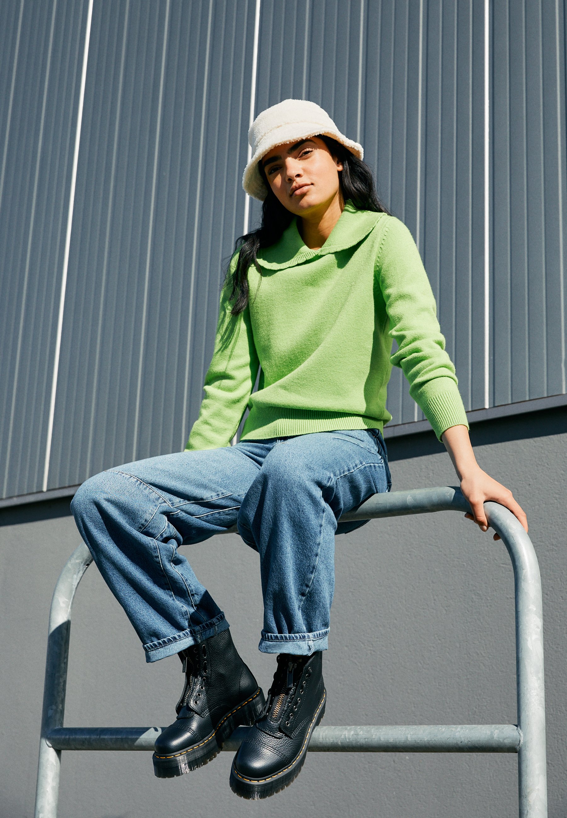 SINCLAIR - Platform ankle boots