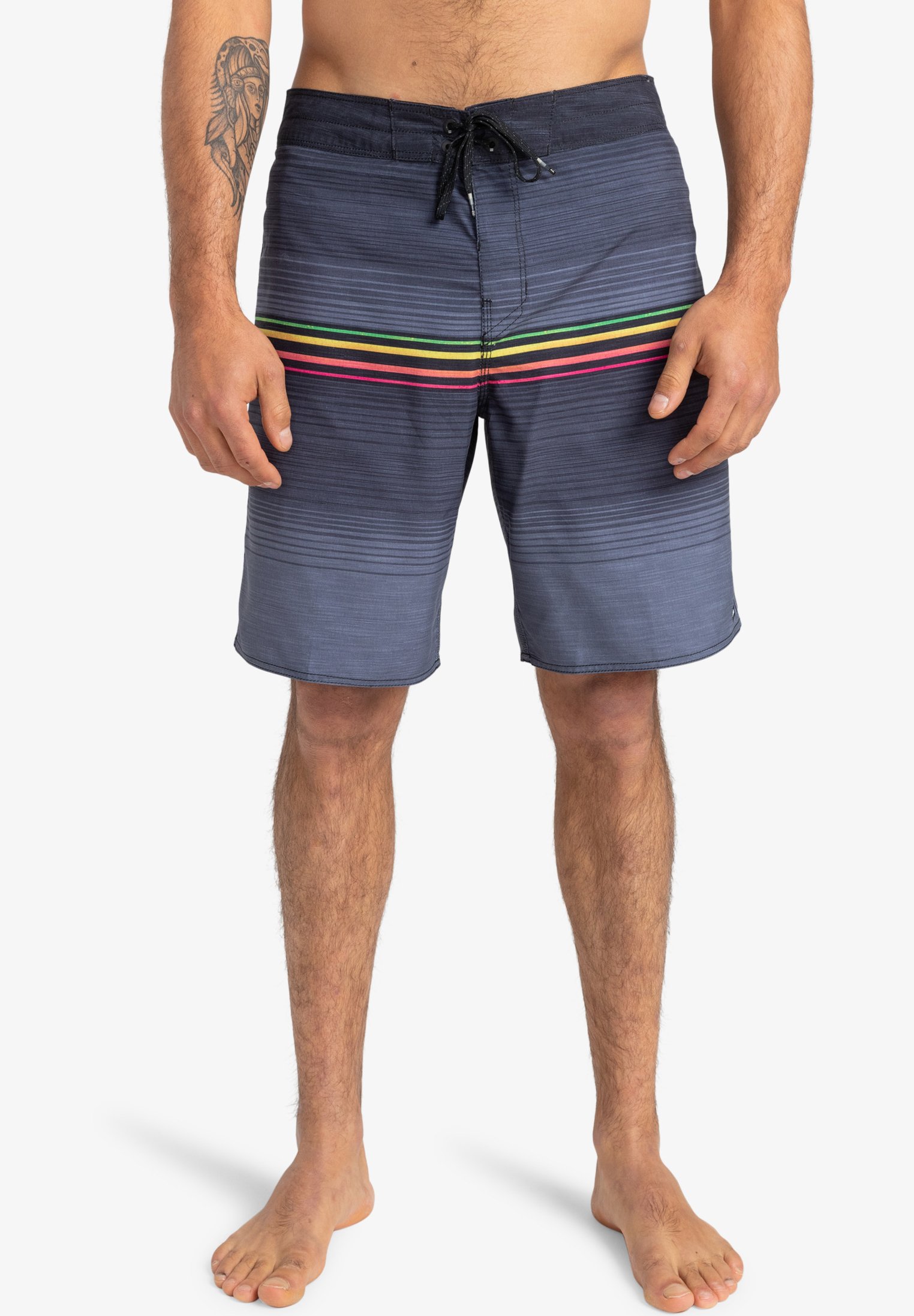 ALL DAY HTR STRIPE OG - Swimming shorts