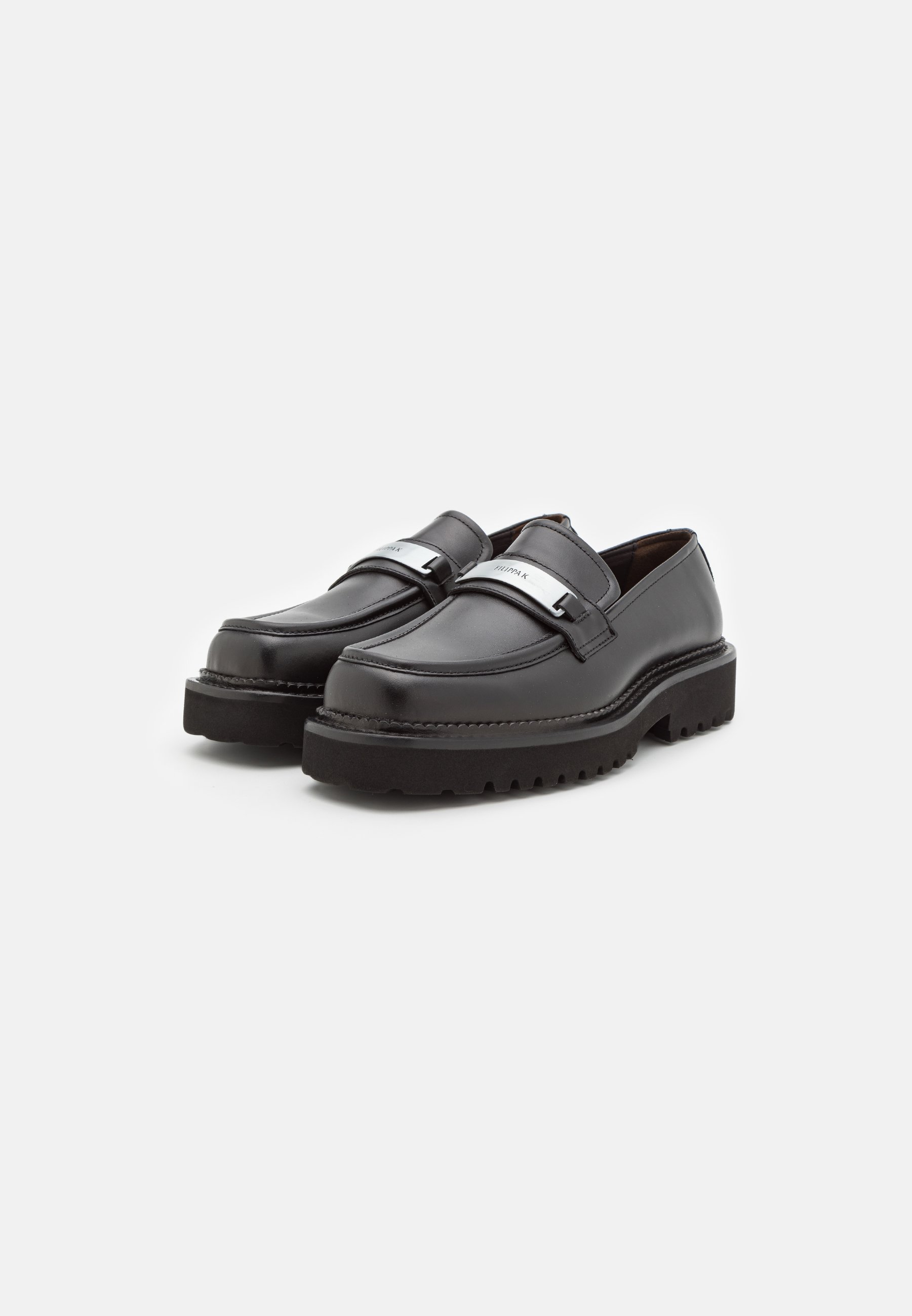 SQUARE TOE LOAFERS - Slip-ons