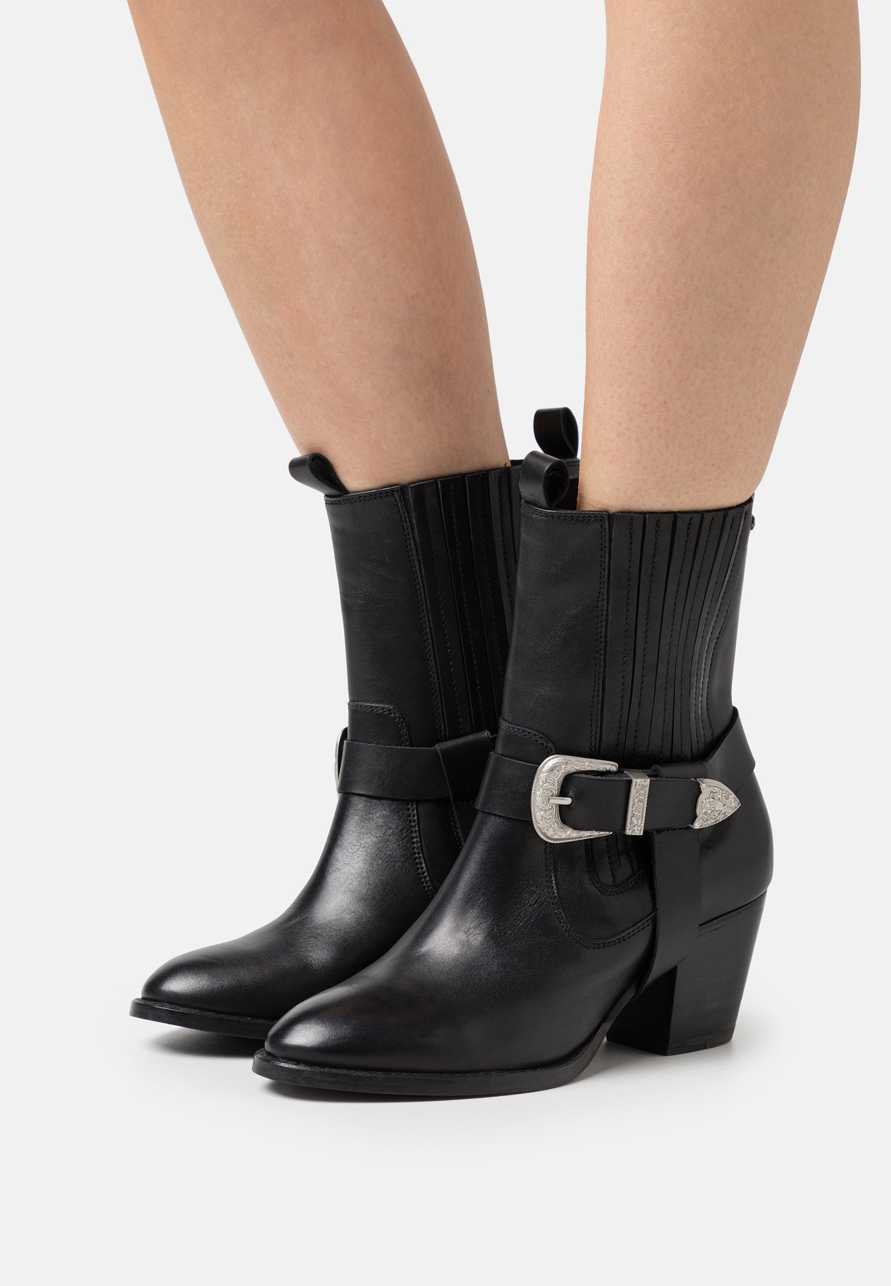 LUNA ROCK - Cowboy/biker ankle boot
