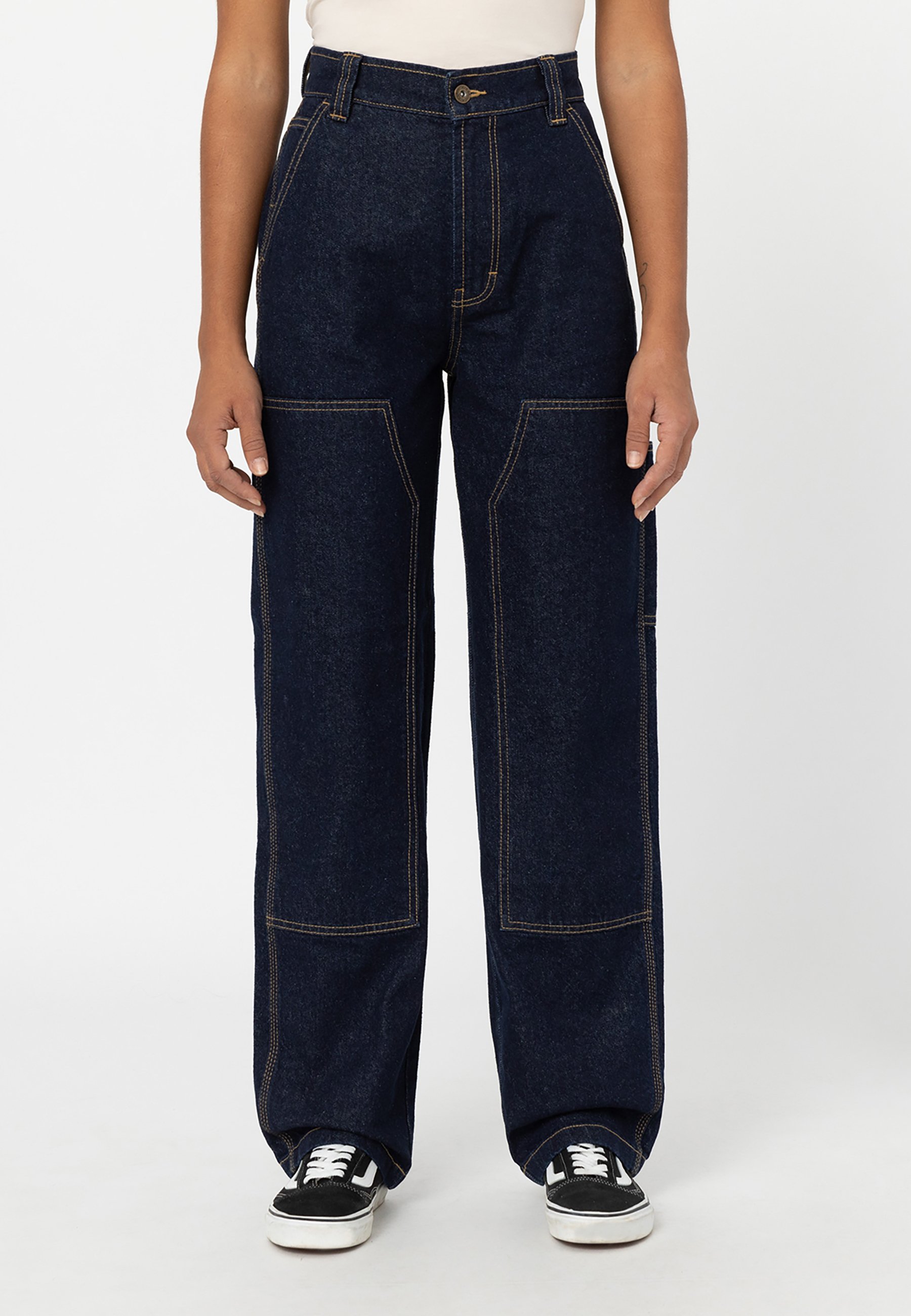 MADISON DOUBLE- Straight leg jeans