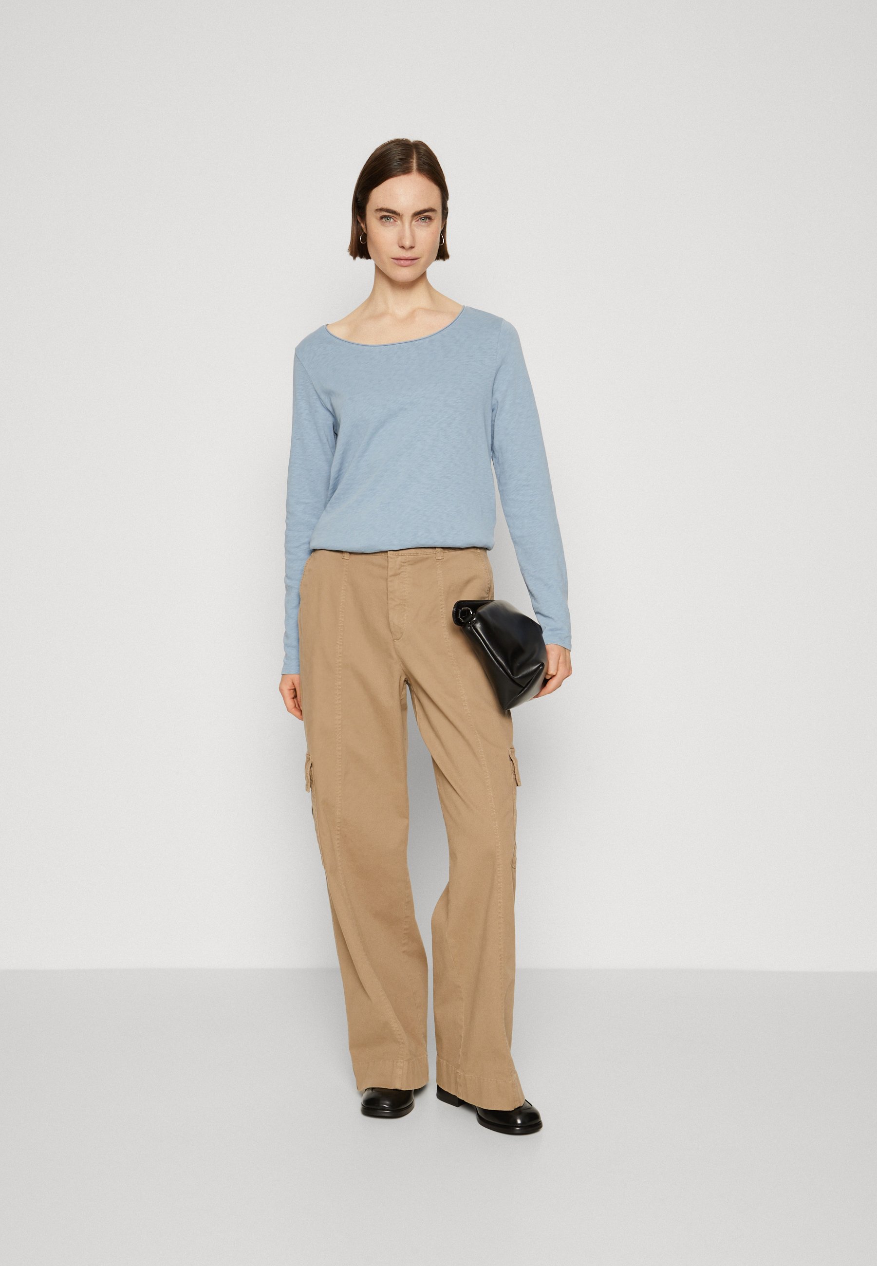 LONG SLEEVE CREW NECK REGULAR FIT - Long sleeved top