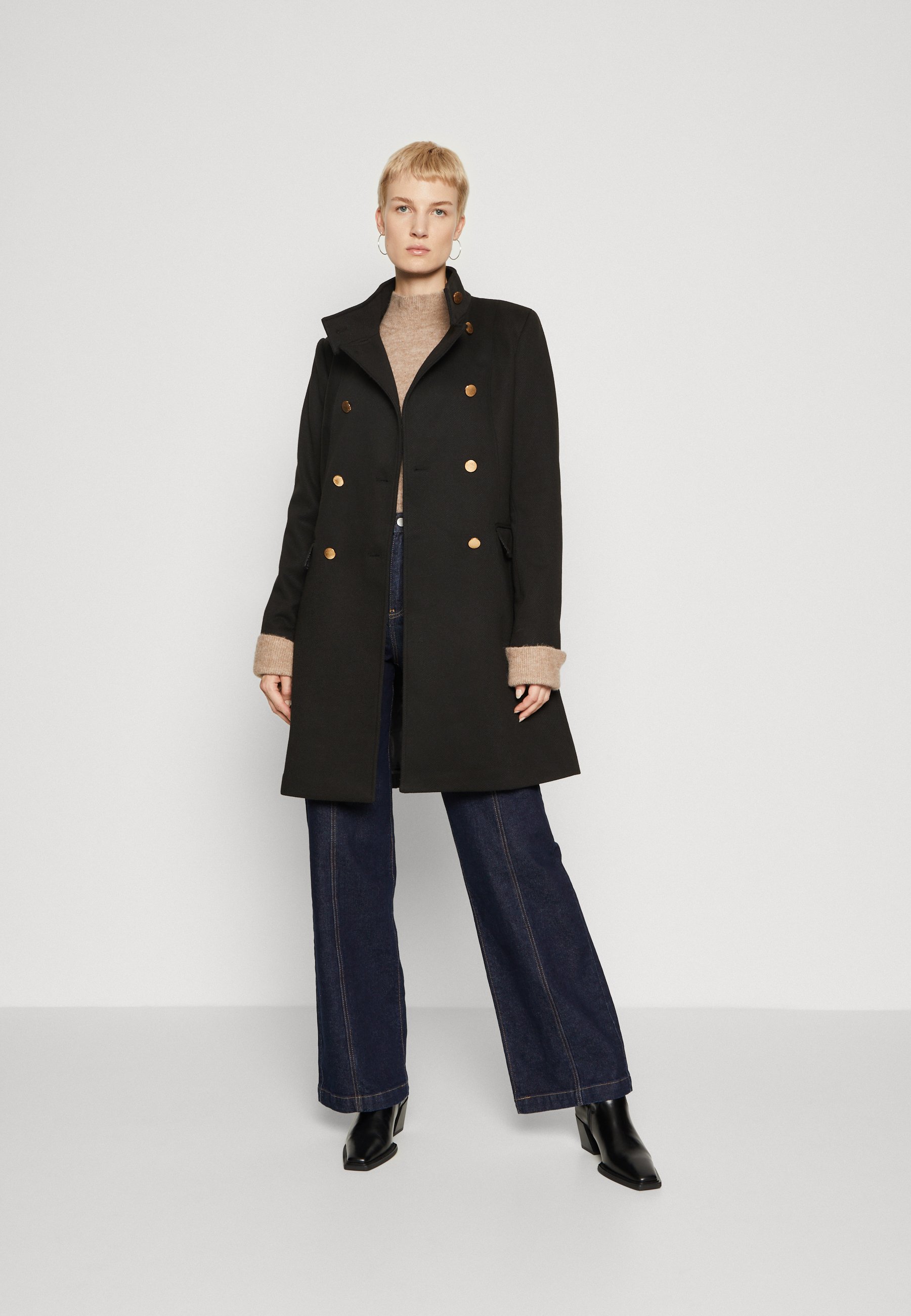 ONLMOLLY FITTED COAT - Short coat