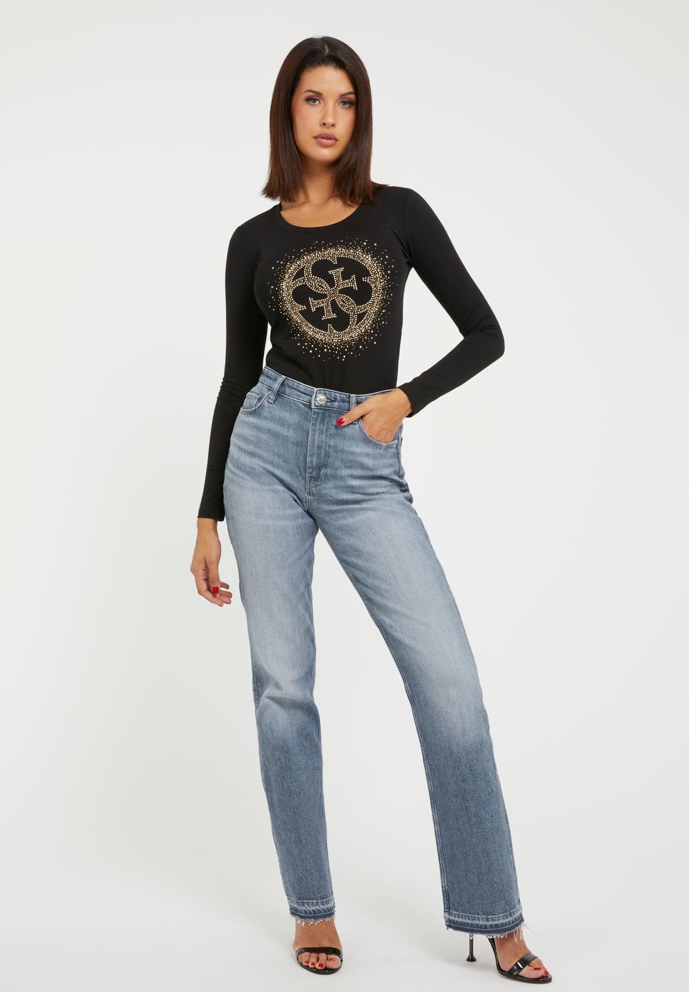 4G LOGO TEE - Long sleeved top